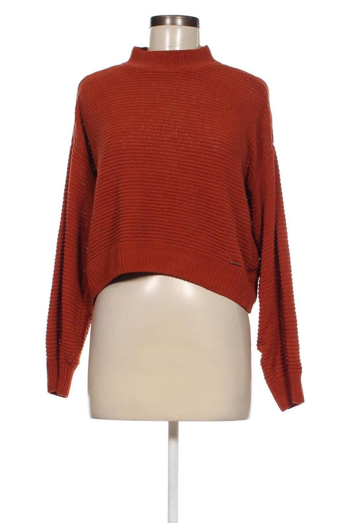Γυναικείο πουλόβερ Hollister, Μέγεθος S, Χρώμα Καφέ, Τιμή 13,95 €