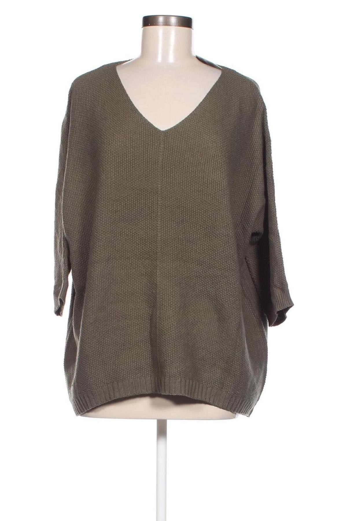 Дамски пуловер Infinity, Размер XL, Цвят Зелен, Цена 17,98 лв.