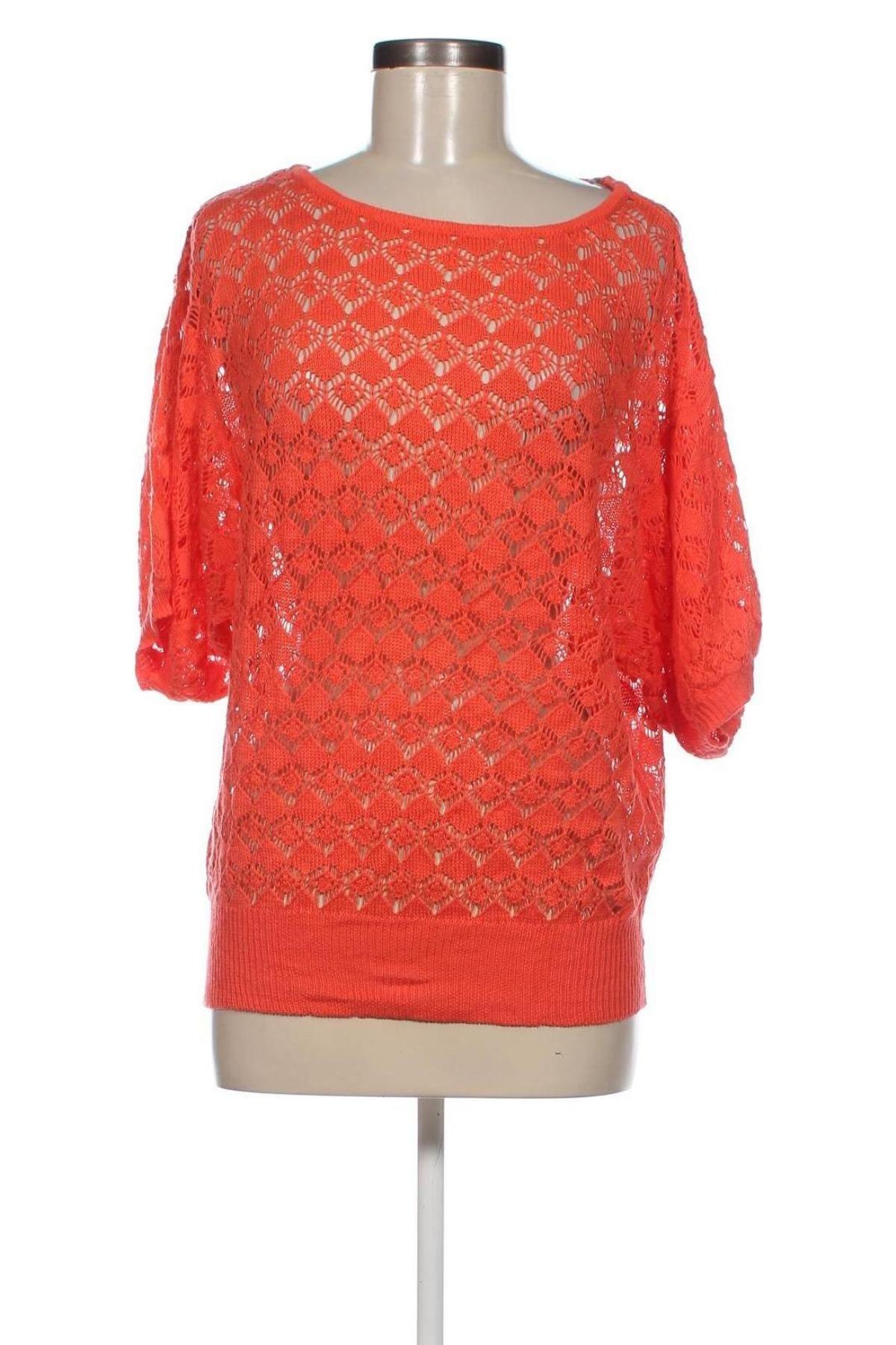Дамски пуловер Jaclyn Smith, Размер L, Цвят Оранжев, Цена 10,15 лв.