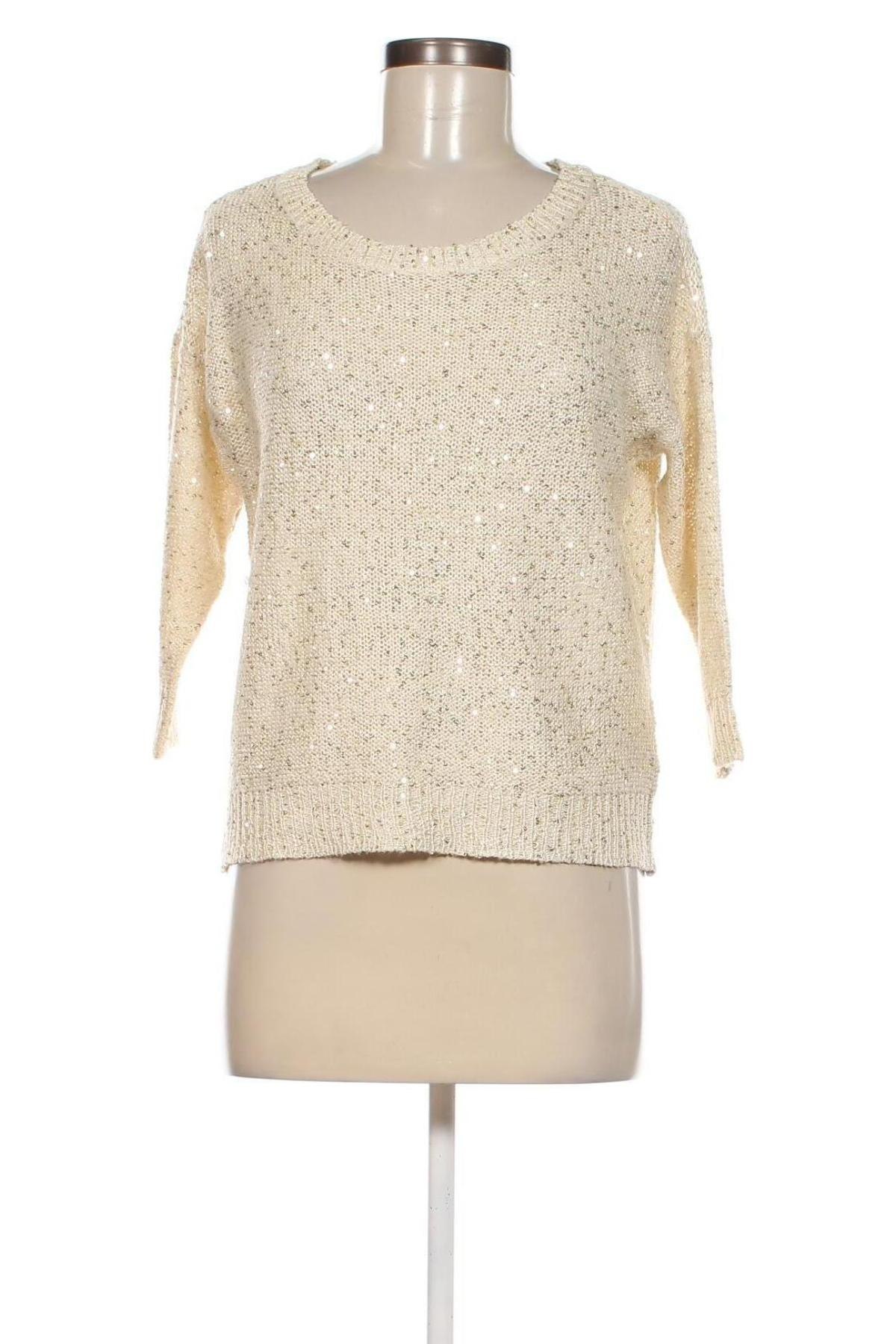 Дамски пуловер Jacqueline De Yong, Размер XS, Цвят Екрю, Цена 15,95 лв.
