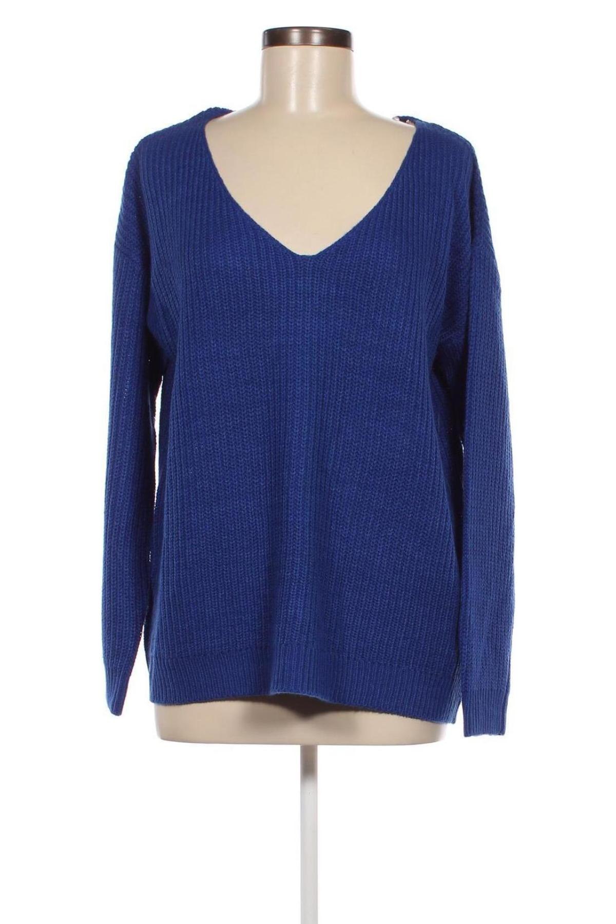 Damenpullover Janina, Größe M, Farbe Blau, Preis 9,49 €