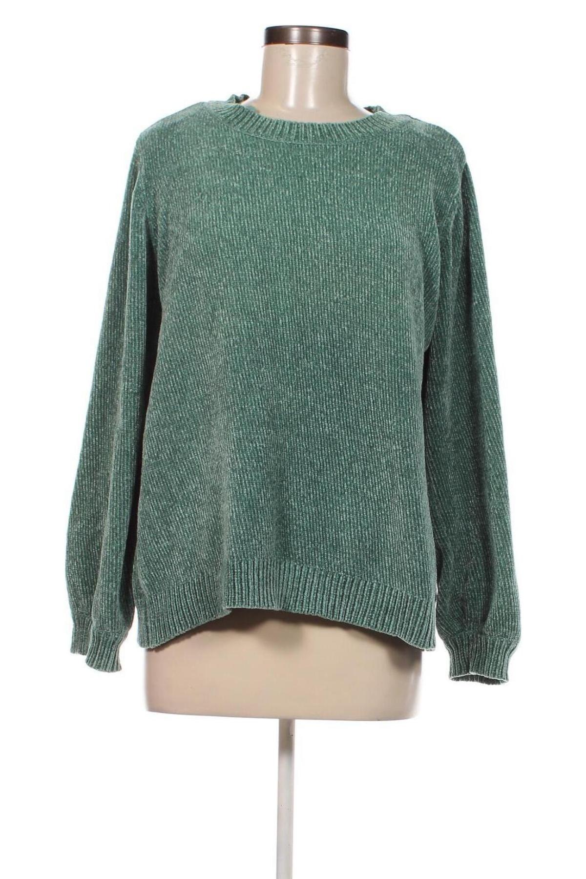 Damenpullover Janina, Größe XL, Farbe Grün, Preis 11,91 €