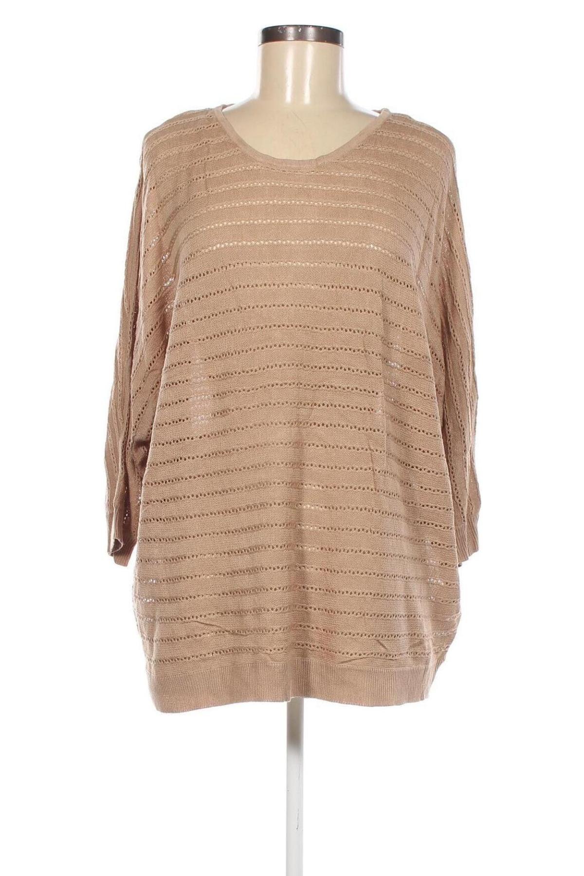 Γυναικείο πουλόβερ Janina, Μέγεθος XL, Χρώμα  Μπέζ, Τιμή 11,12 €