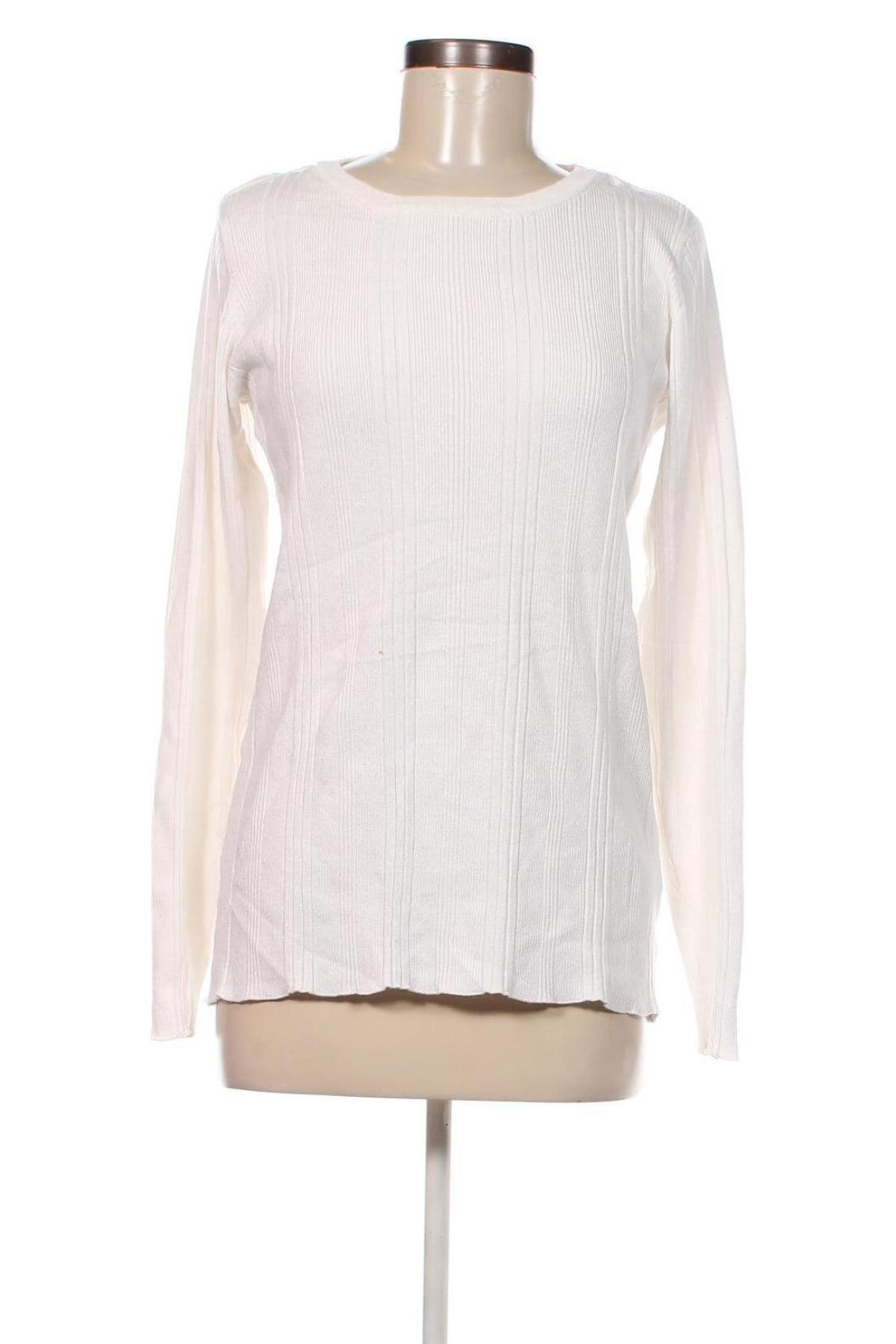 Γυναικείο πουλόβερ Jean Pascale, Μέγεθος S, Χρώμα Λευκό, Τιμή 9,33 €