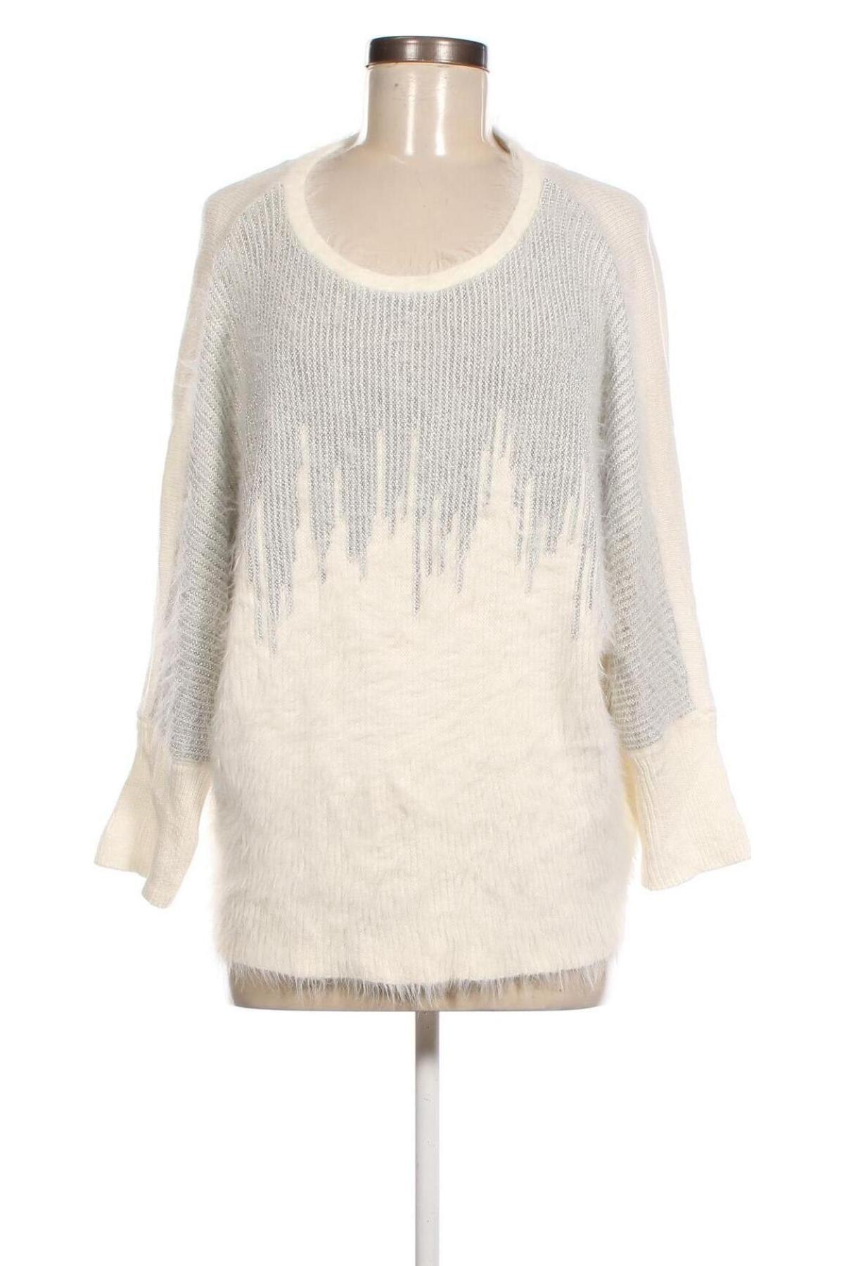 Дамски пуловер Jennifer Lopez, Размер XL, Цвят Бял, Цена 17,98 лв.