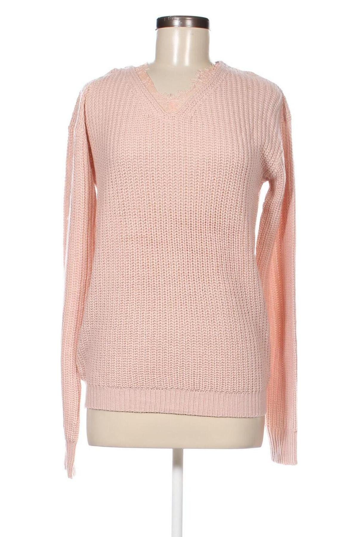 Дамски пуловер Just, Размер M, Цвят Розов, Цена 13,53 лв.