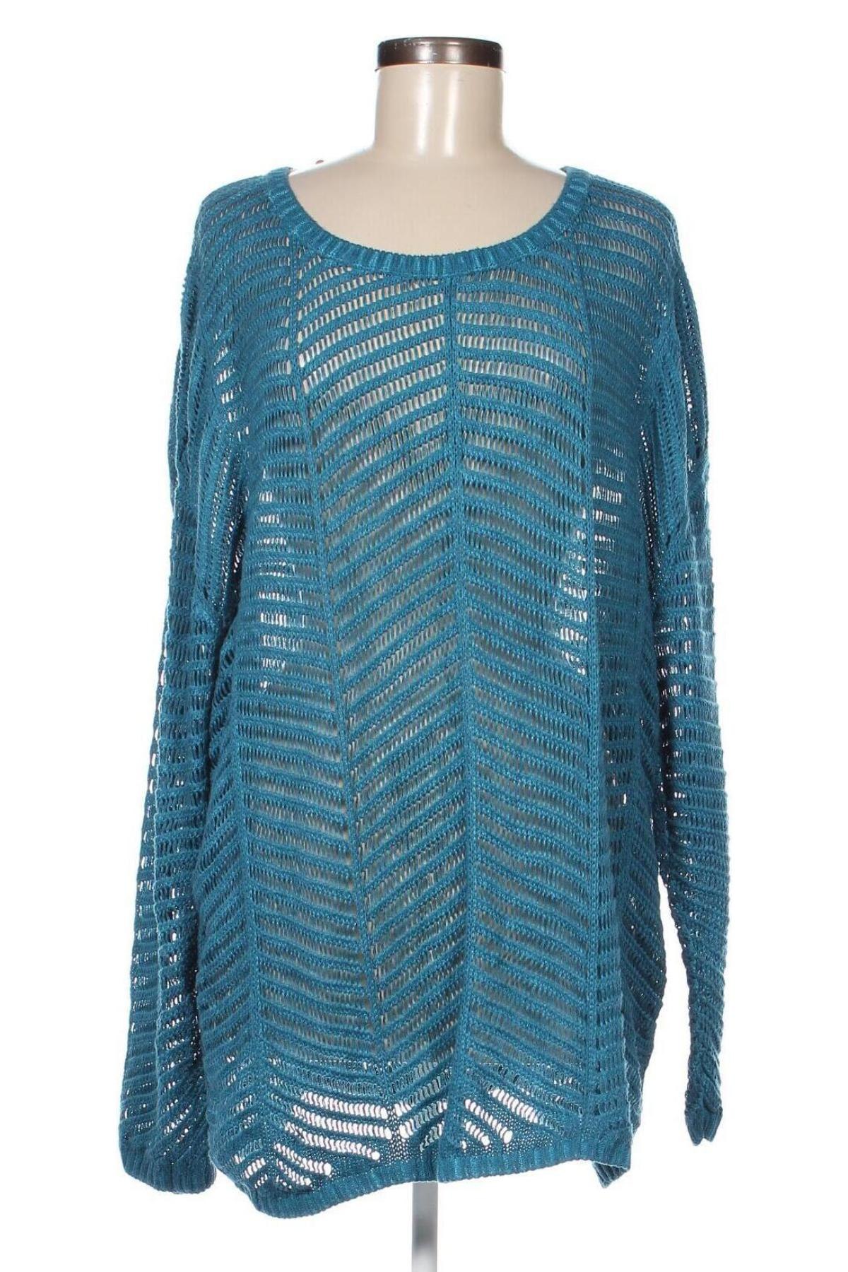 Γυναικείο πουλόβερ Kenny S., Μέγεθος XXL, Χρώμα Μπλέ, Τιμή 17,75 €