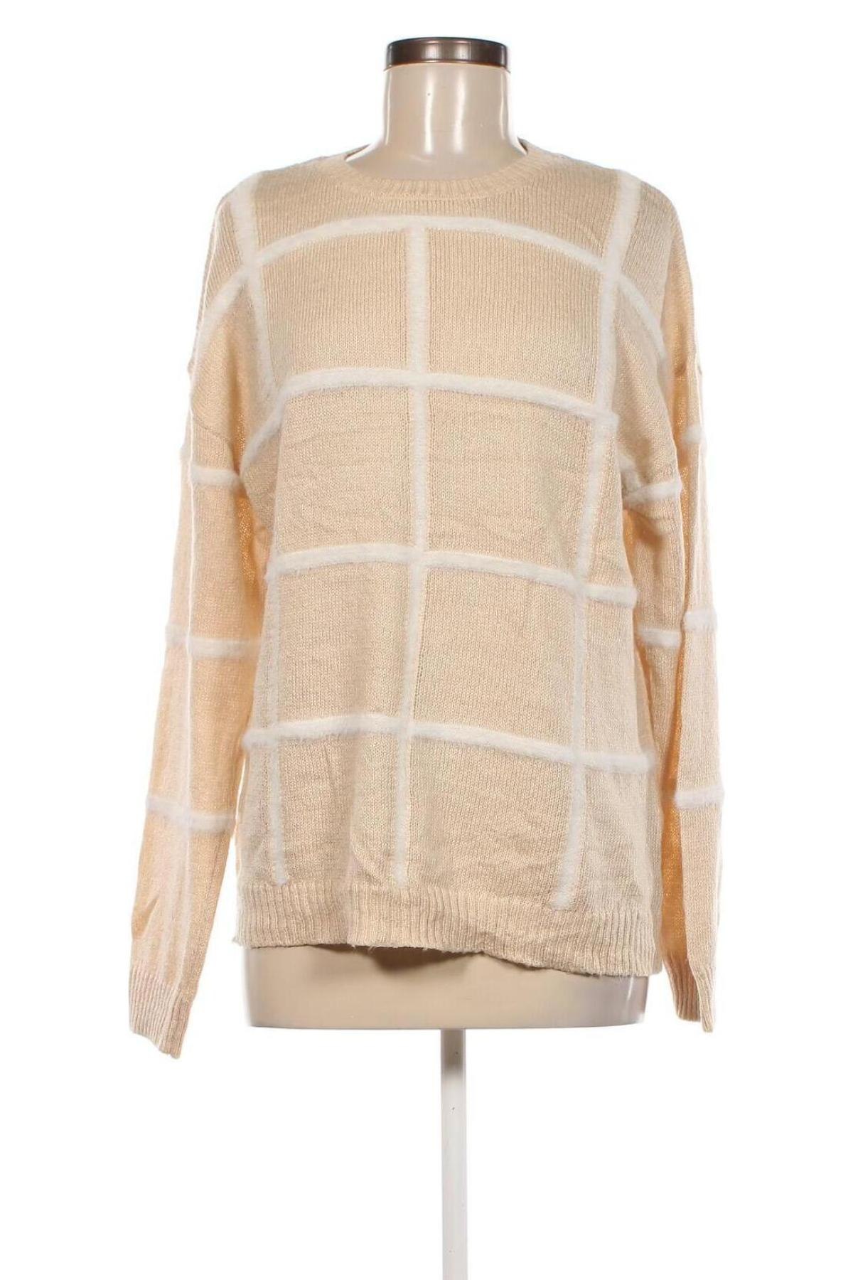 Γυναικείο πουλόβερ LC Waikiki, Μέγεθος XL, Χρώμα  Μπέζ, Τιμή 19,30 €
