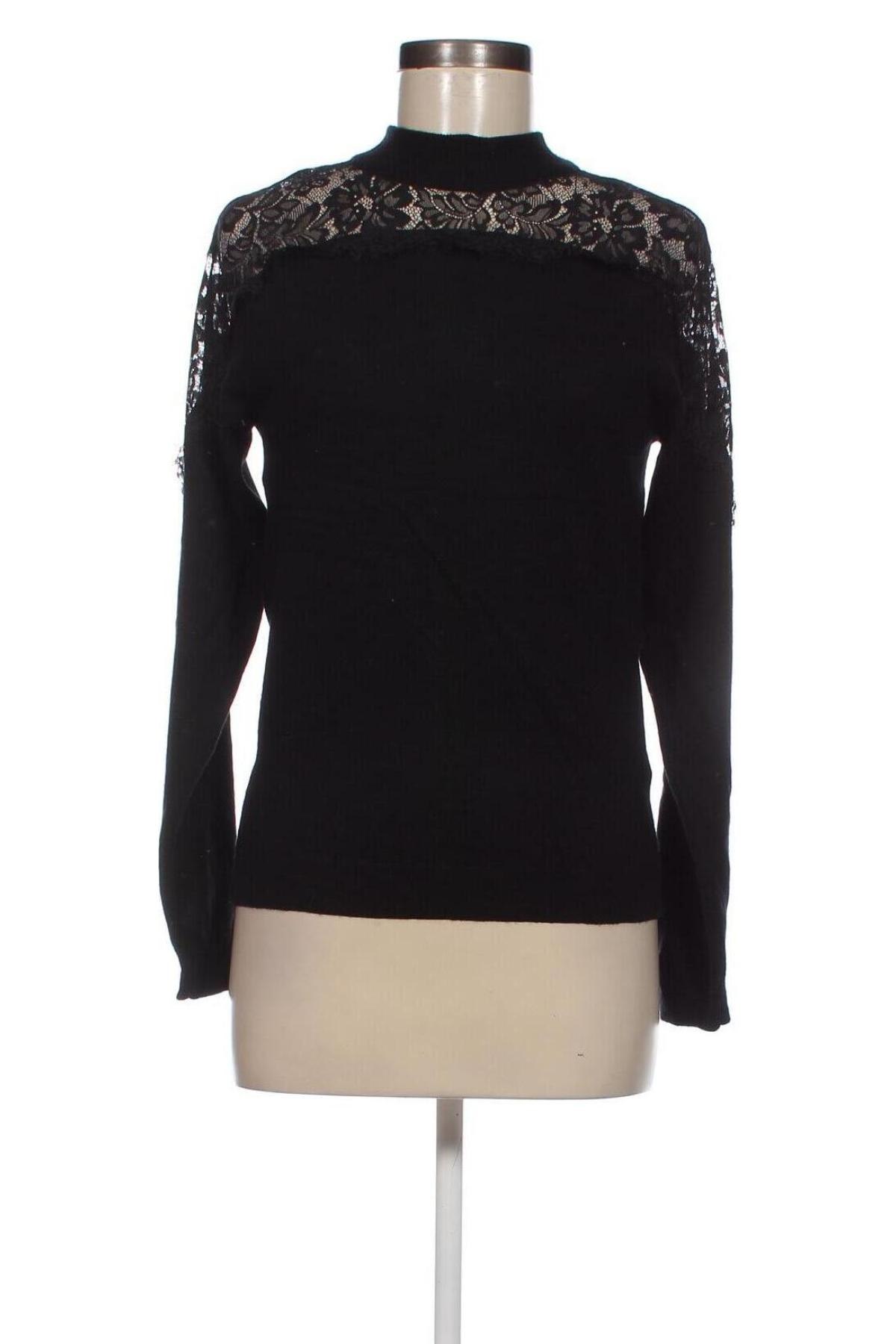 Дамски пуловер Lascana, Размер XS, Цвят Черен, Цена 14,21 лв.