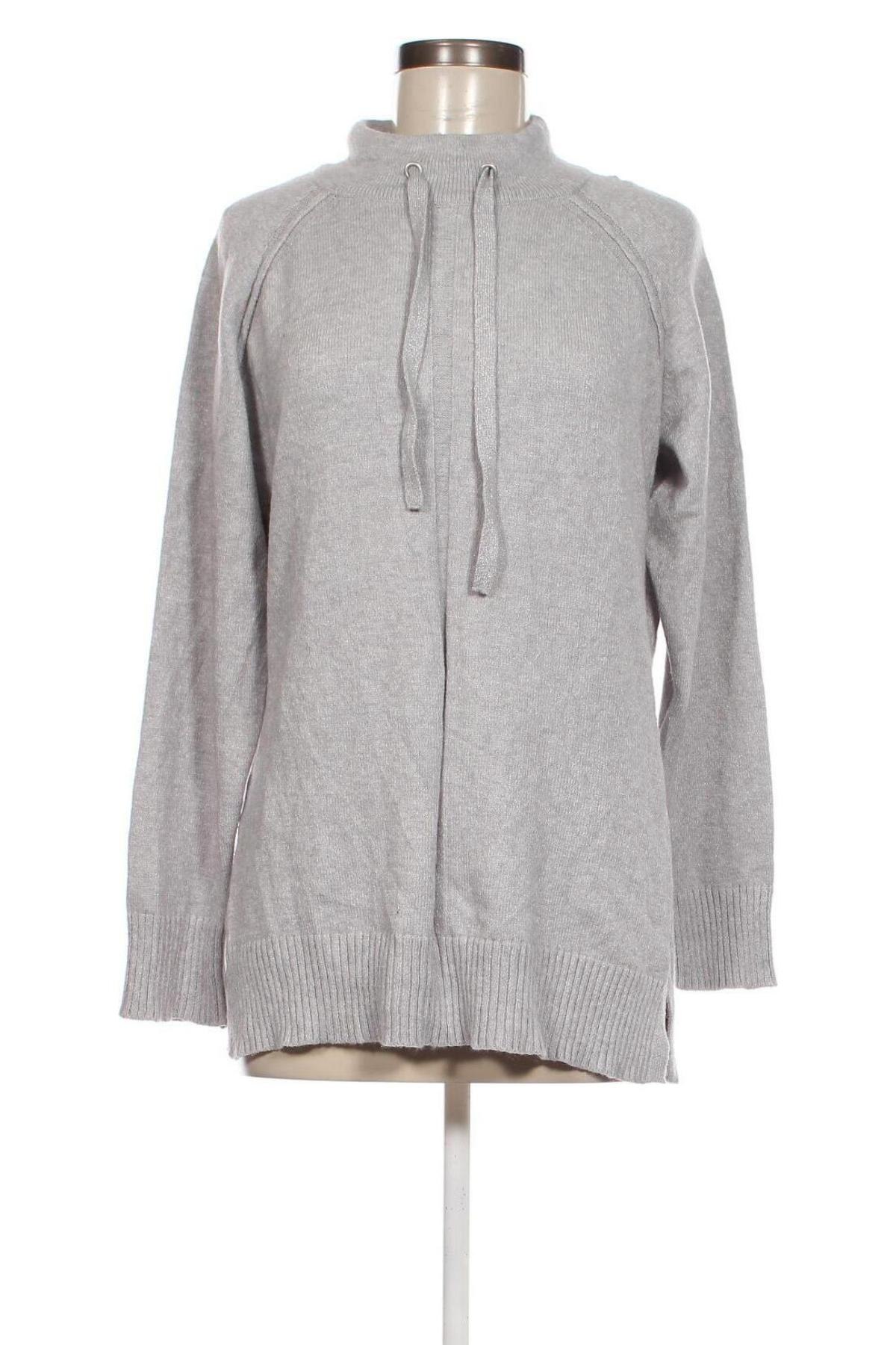 Γυναικείο πουλόβερ Laura Torelli, Μέγεθος M, Χρώμα Γκρί, Τιμή 9,87 €