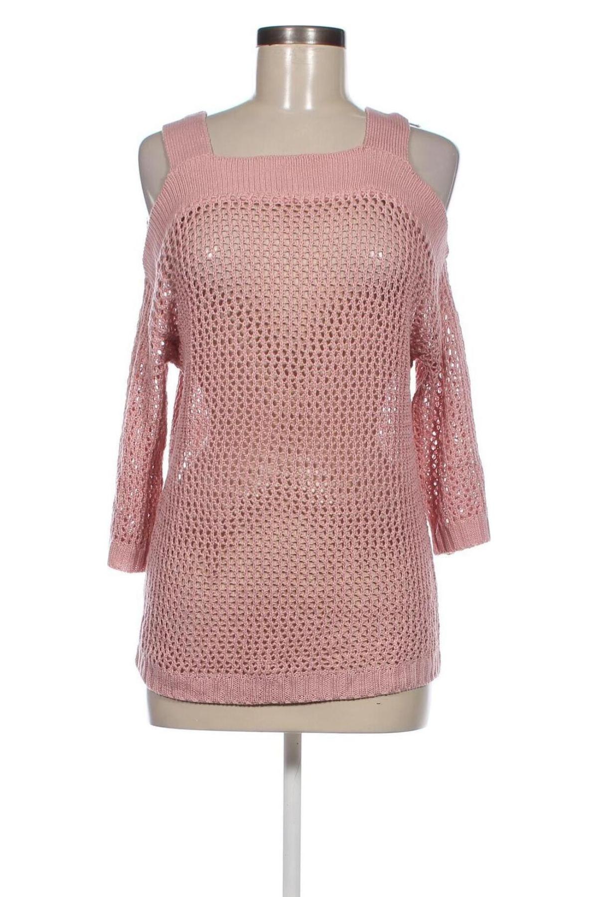 Дамски пуловер Laura Torelli, Размер S, Цвят Розов, Цена 11,60 лв.