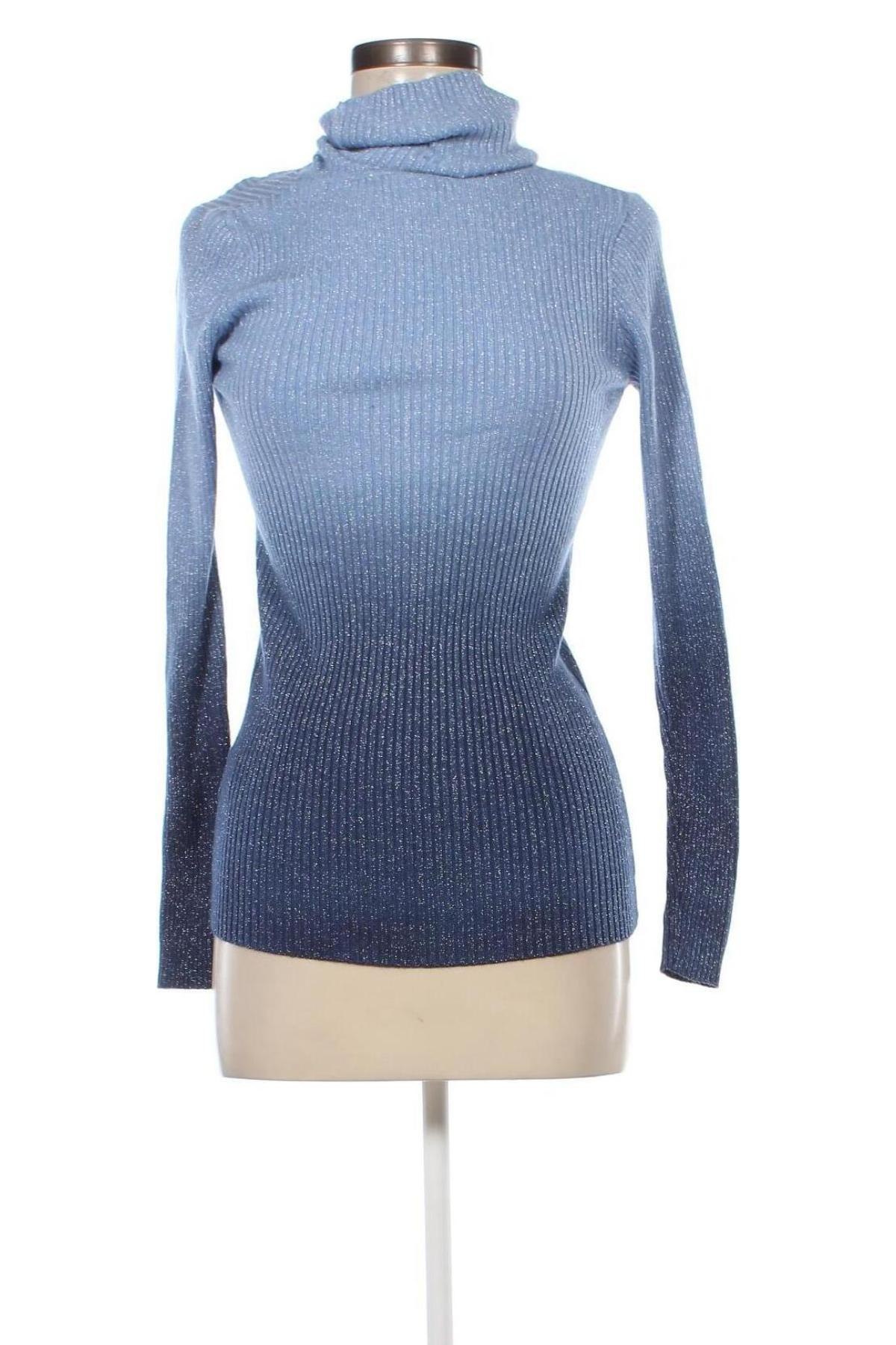 Дамски пуловер M&V, Размер S, Цвят Син, Цена 15,08 лв.
