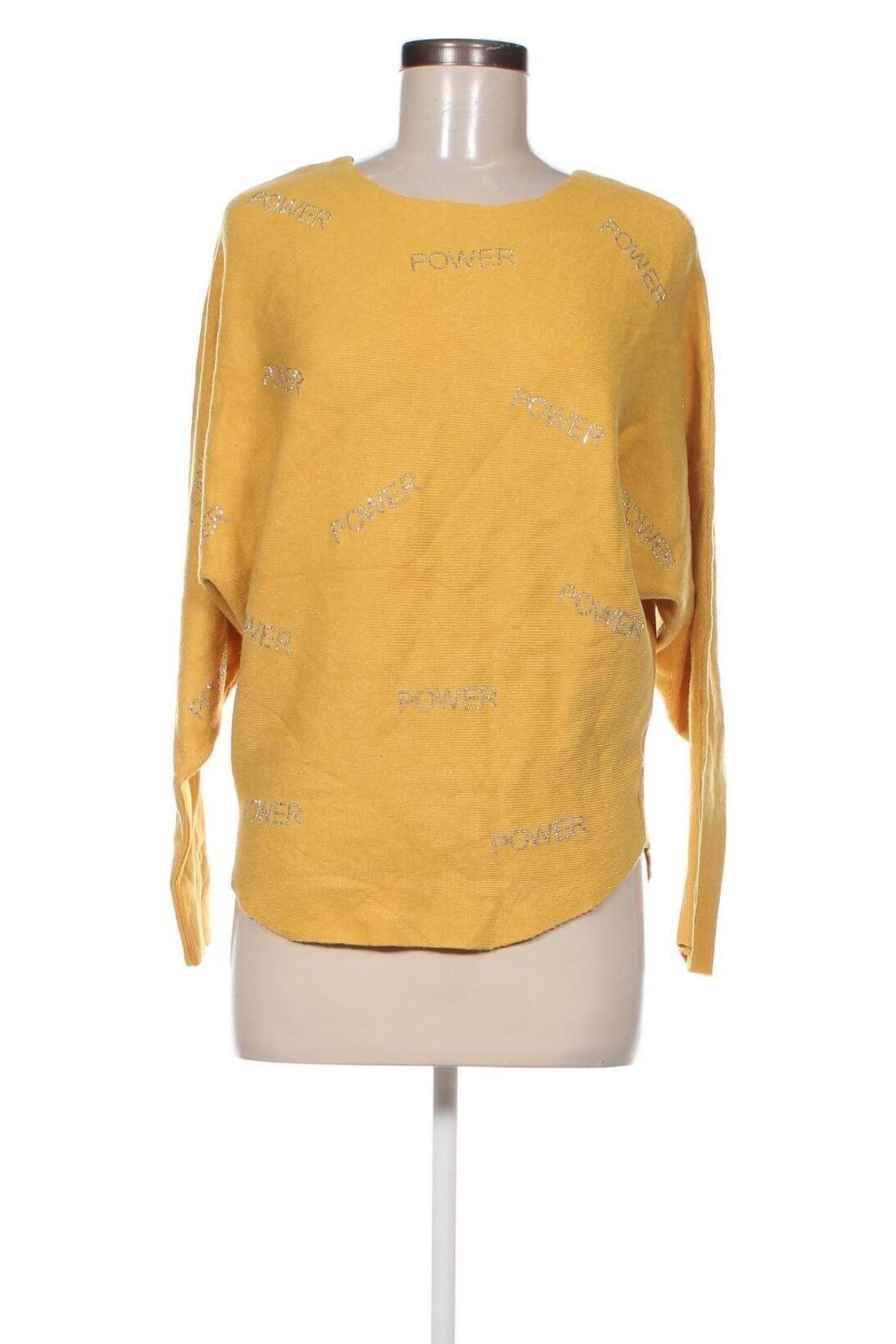Дамски пуловер M.b. 21, Размер S, Цвят Жълт, Цена 15,95 лв.