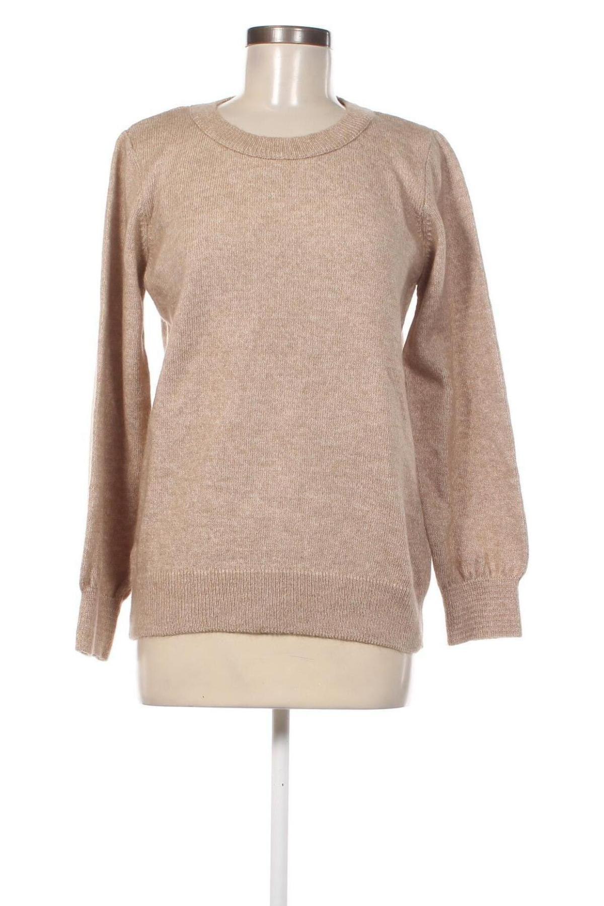 Дамски пуловер Mamalicious, Размер M, Цвят Бежов, Цена 46,20 лв.