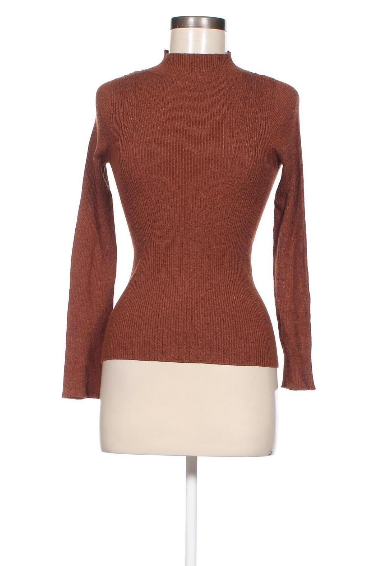 Дамски пуловер Mango, Размер S, Цвят Кафяв, Цена 14,04 лв.