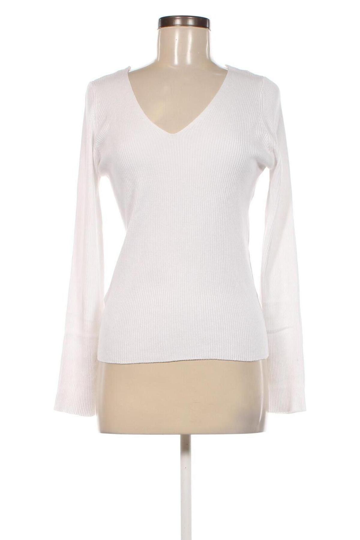 Γυναικείο πουλόβερ Mango, Μέγεθος XXL, Χρώμα Λευκό, Τιμή 20,77 €