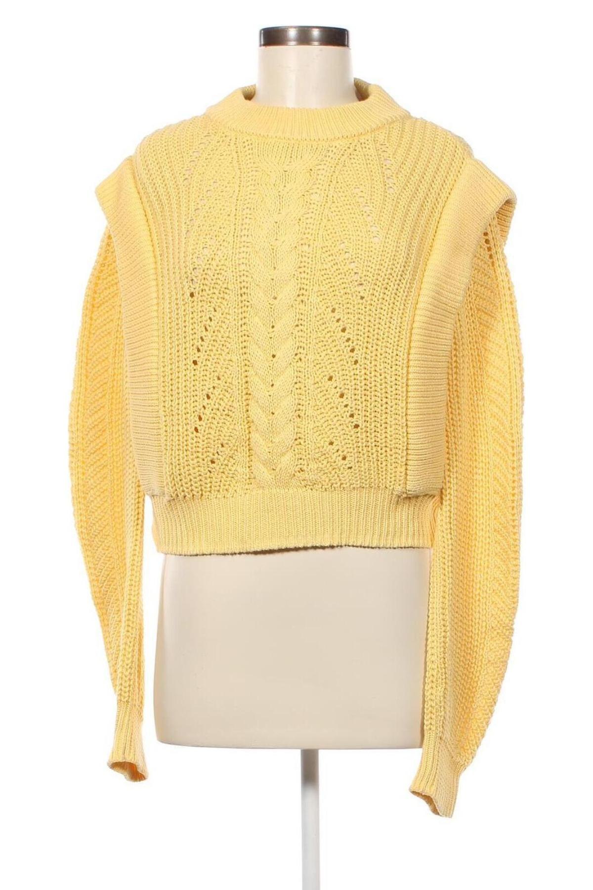 Γυναικείο πουλόβερ Mango, Μέγεθος S, Χρώμα Κίτρινο, Τιμή 8,68 €