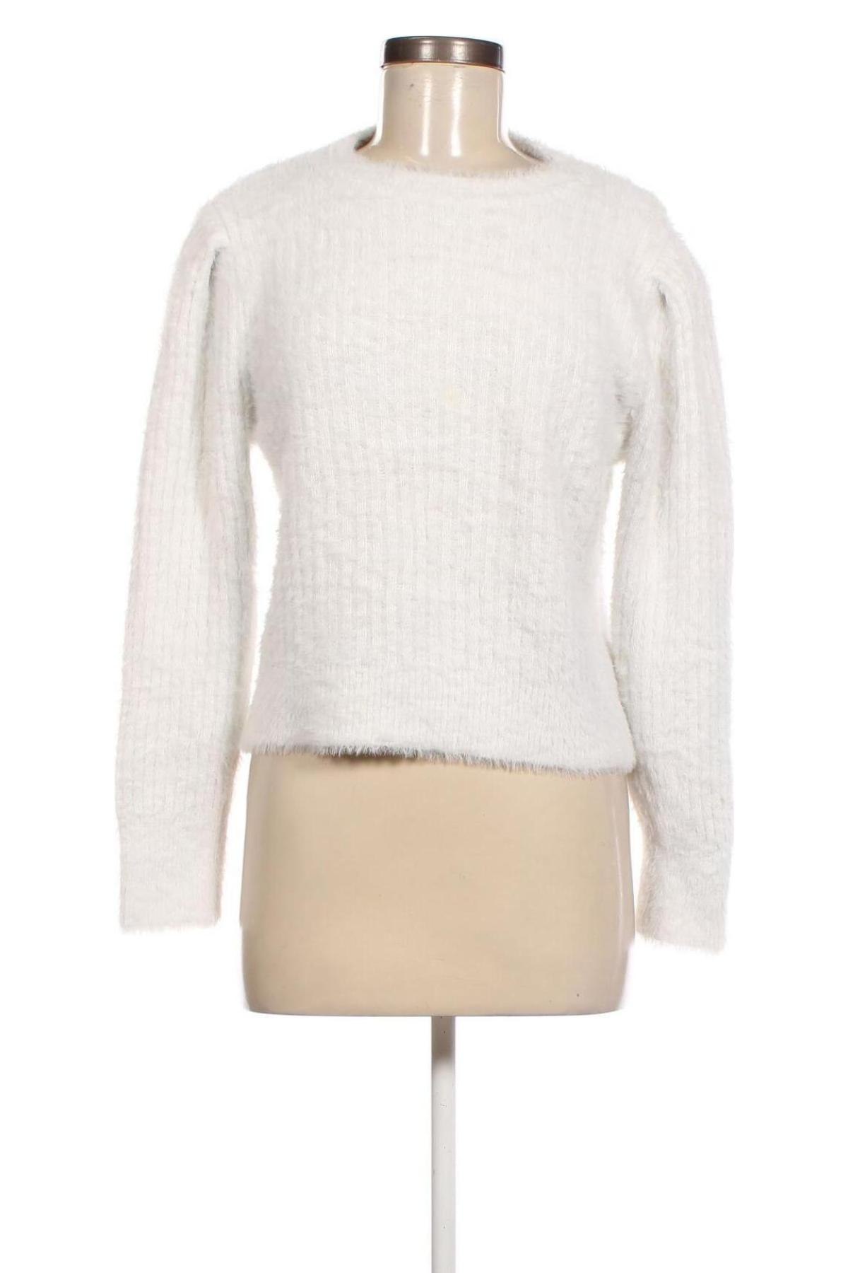 Γυναικείο πουλόβερ Mango, Μέγεθος L, Χρώμα Λευκό, Τιμή 8,68 €