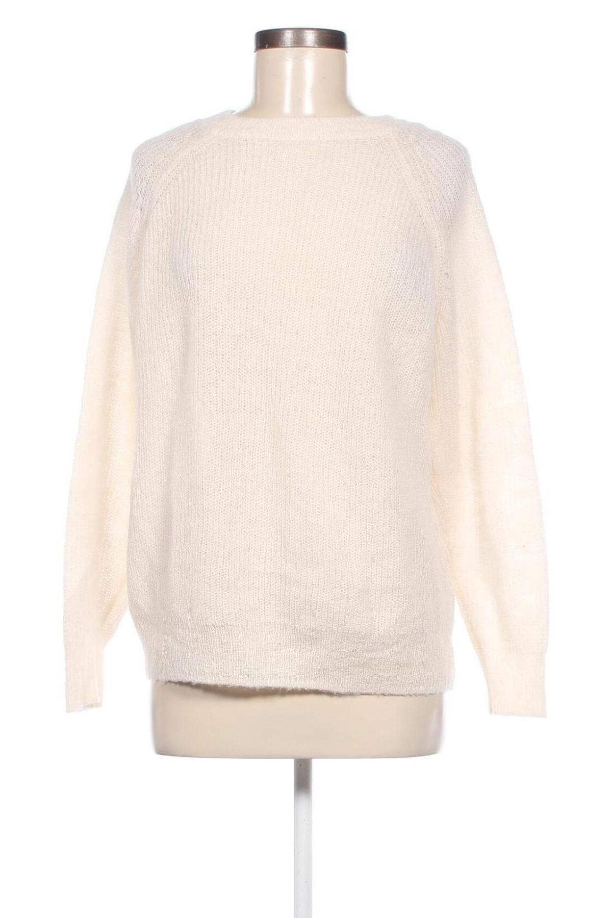 Дамски пуловер Mango, Размер M, Цвят Бежов, Цена 14,04 лв.