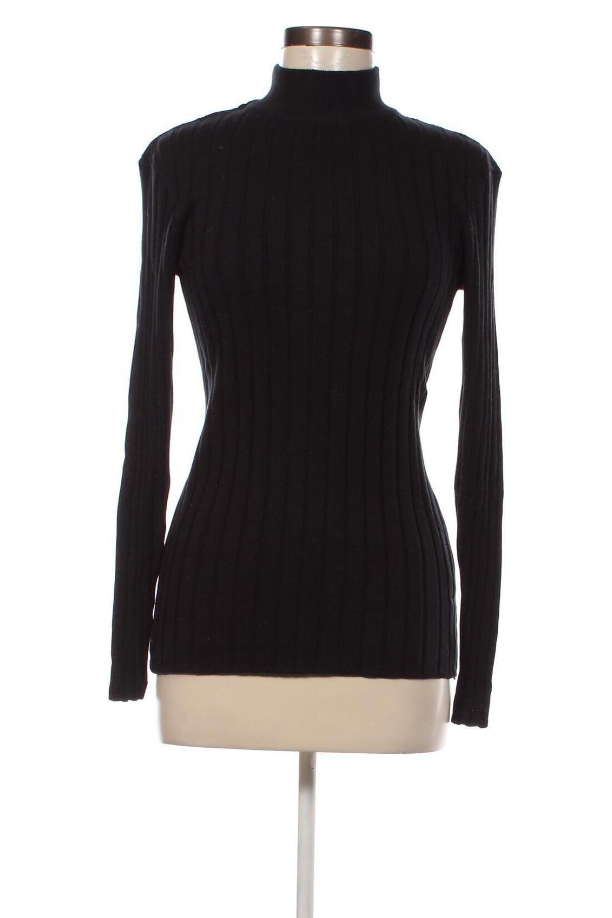 Дамски пуловер Mela, Размер S, Цвят Черен, Цена 37,20 лв.