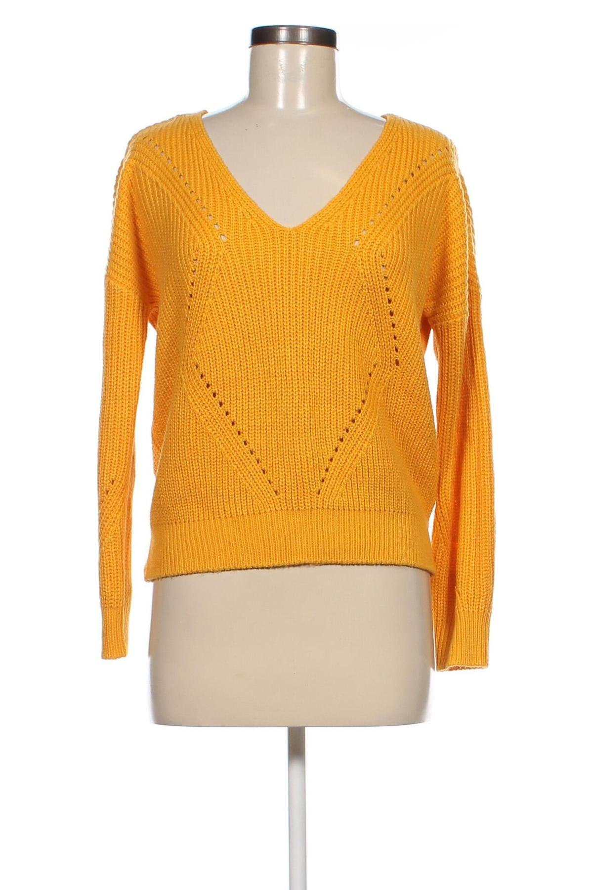 Дамски пуловер Mohito, Размер S, Цвят Жълт, Цена 16,53 лв.