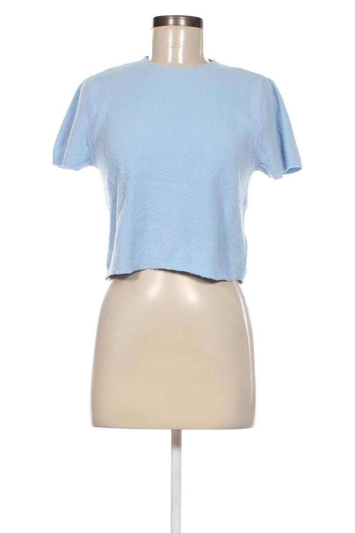 Pulover de femei Monki, Mărime L, Culoare Albastru, Preț 73,68 Lei
