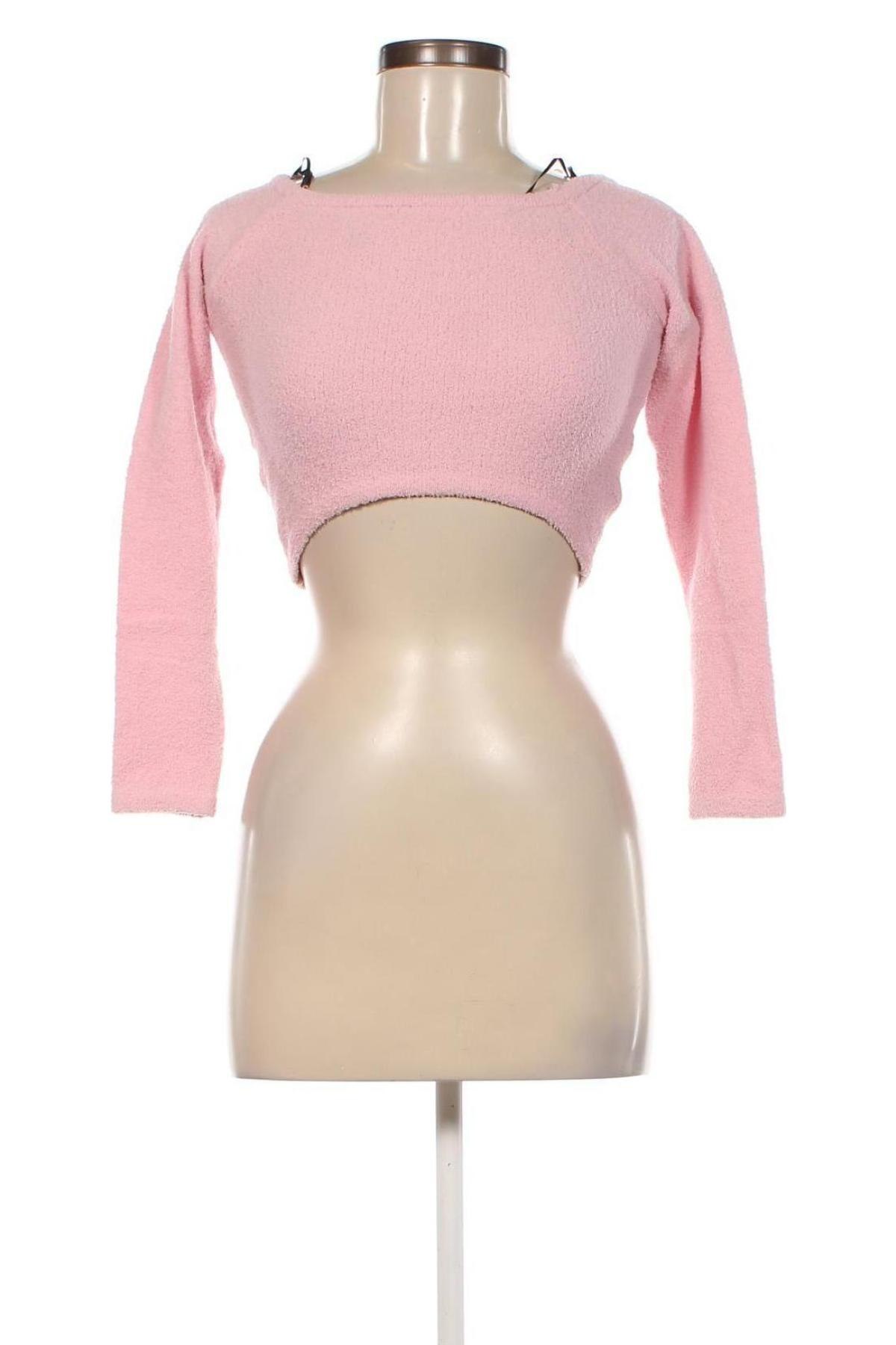 Γυναικείο πουλόβερ Monki, Μέγεθος XS, Χρώμα Ρόζ , Τιμή 15,01 €