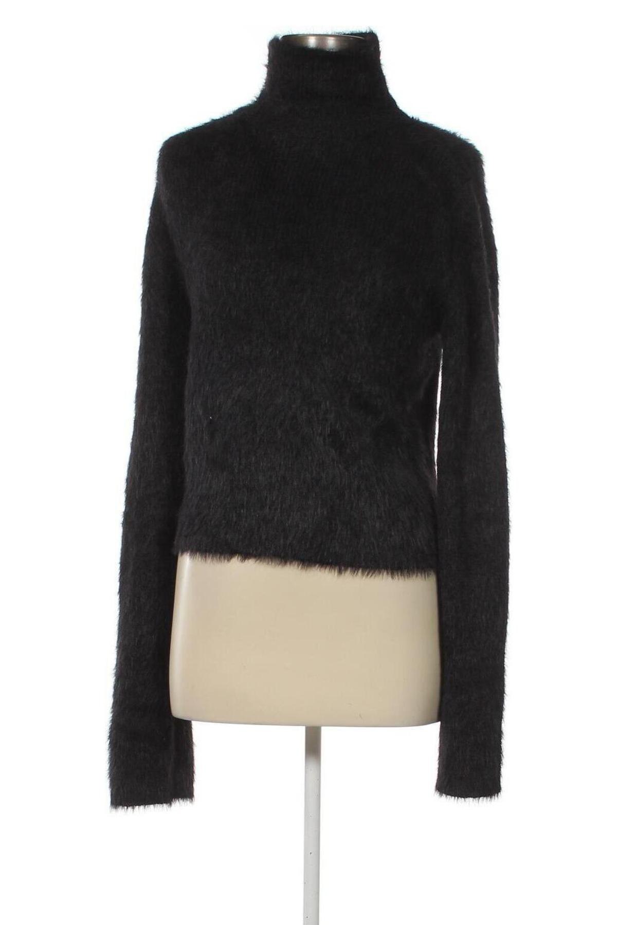 Γυναικείο πουλόβερ Monki, Μέγεθος L, Χρώμα Μαύρο, Τιμή 16,46 €