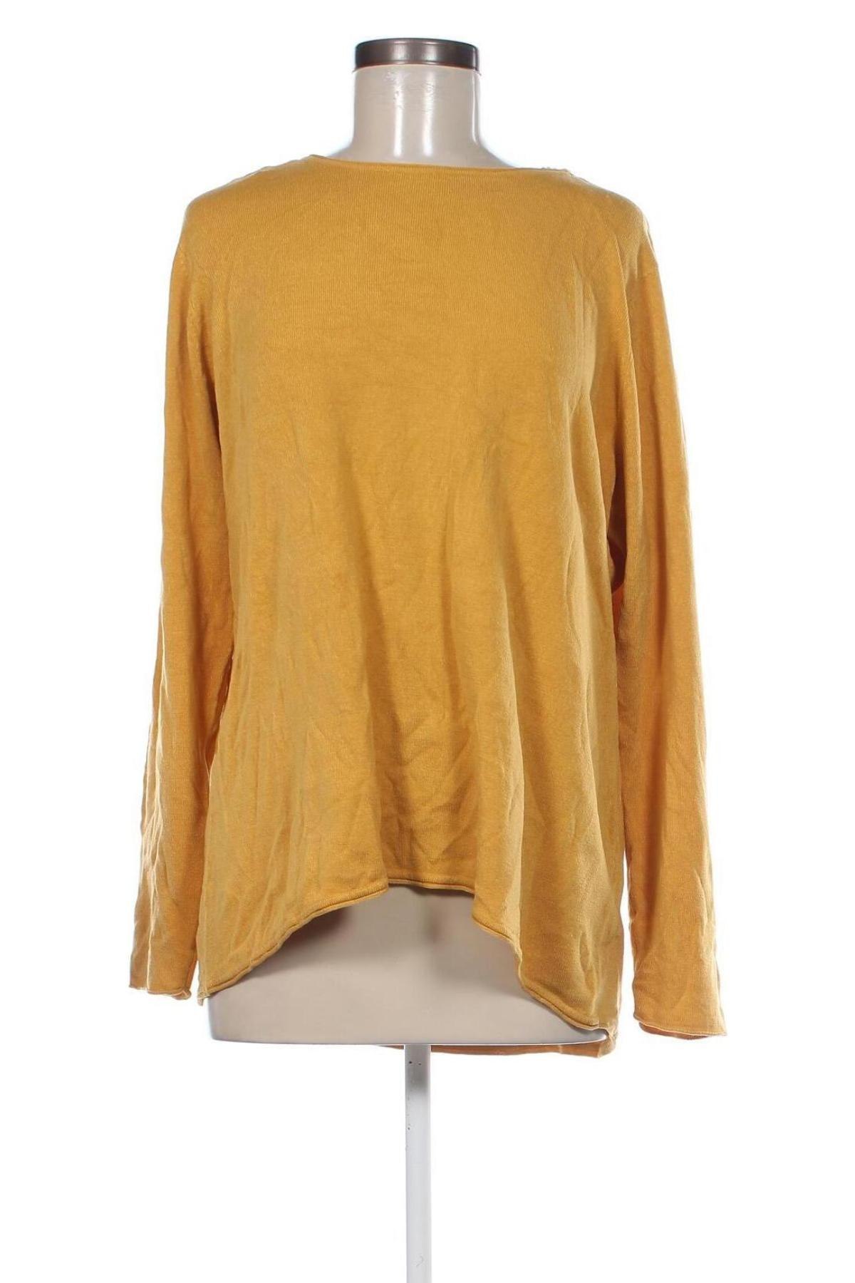 Γυναικείο πουλόβερ My Line, Μέγεθος M, Χρώμα Κίτρινο, Τιμή 8,79 €