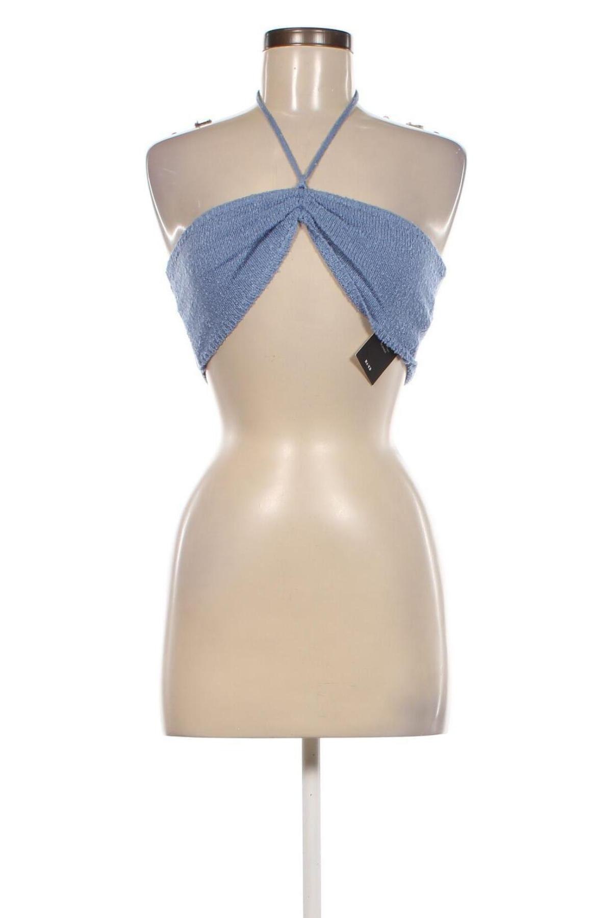 Pulover de femei NA-KD, Mărime S, Culoare Albastru, Preț 107,07 Lei