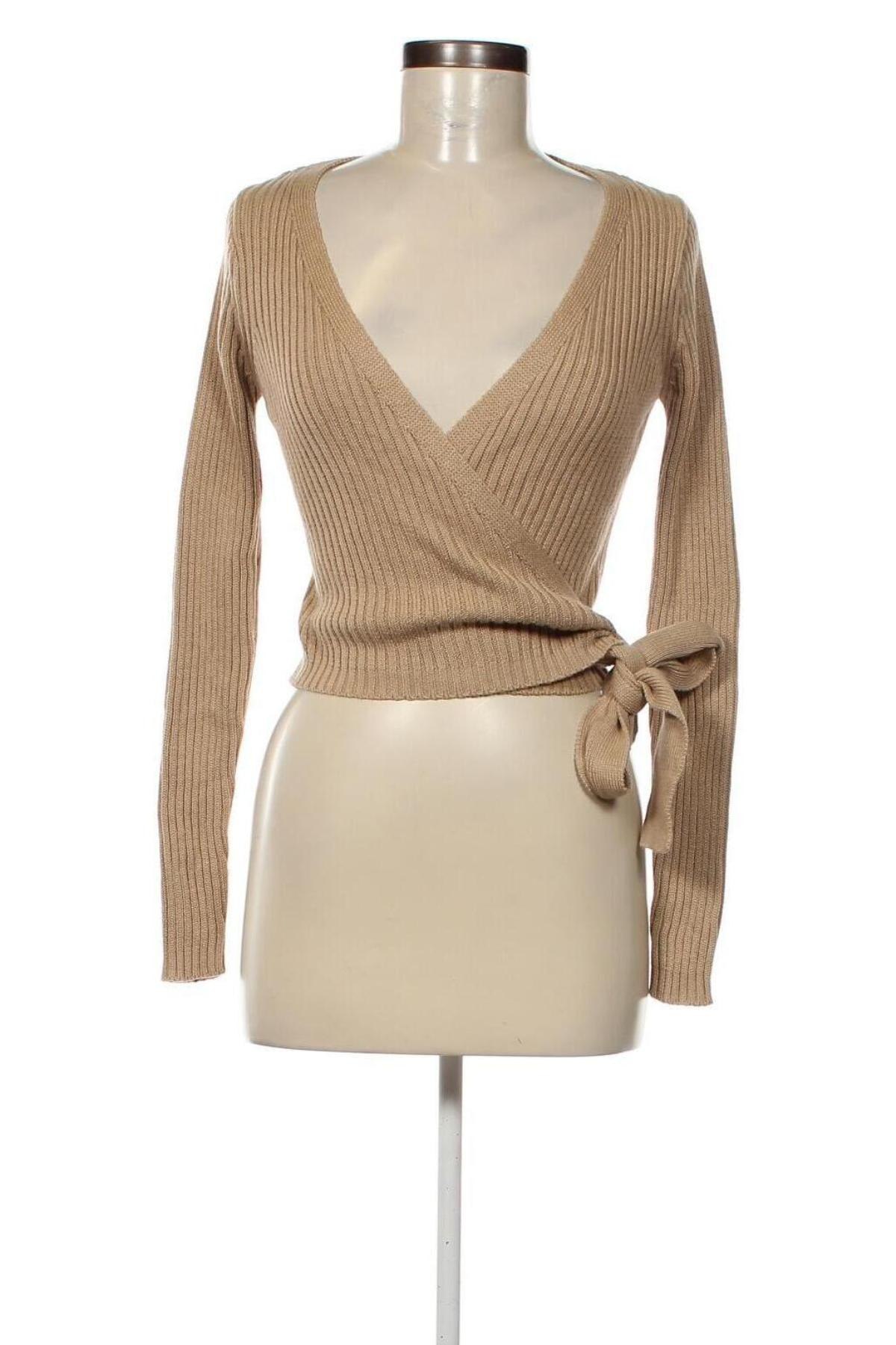 Damenpullover NA-KD, Größe XS, Farbe Beige, Preis 13,98 €