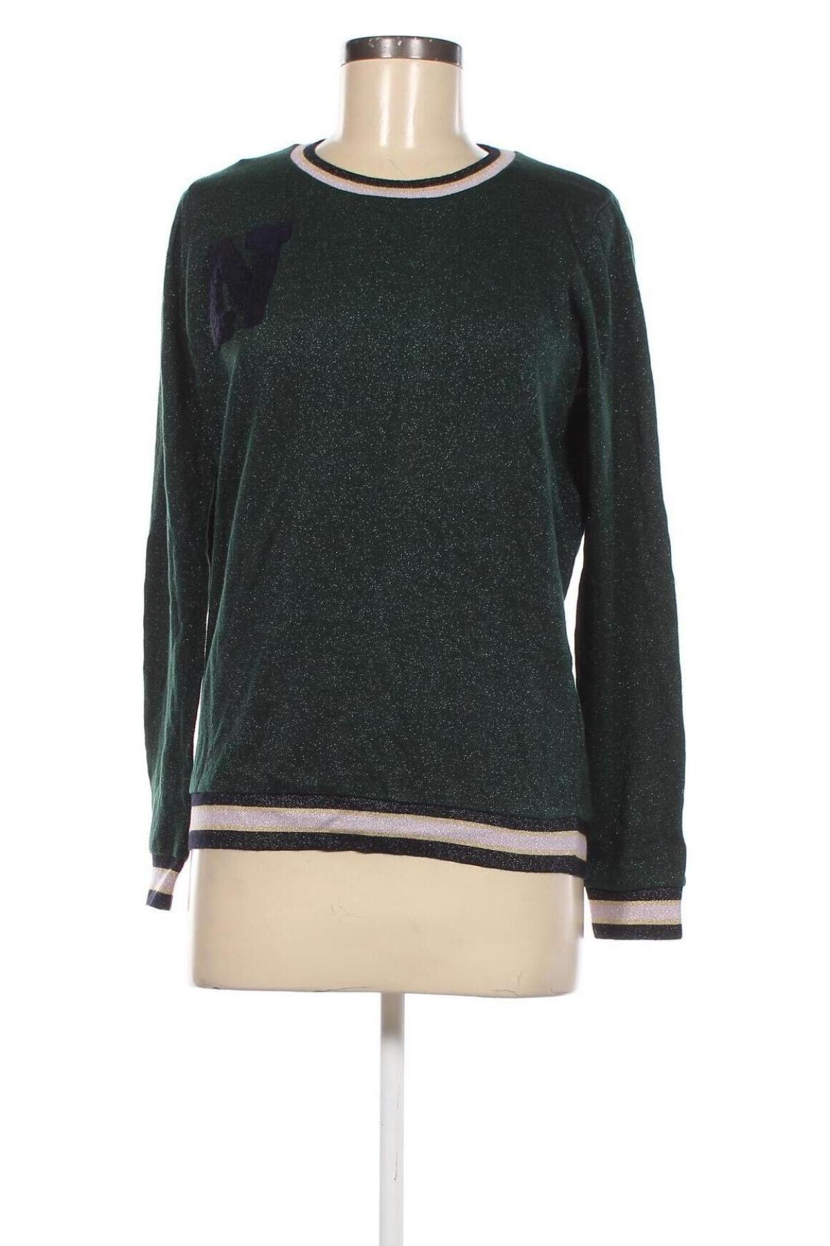 Дамски пуловер Neo Noir, Размер L, Цвят Зелен, Цена 22,55 лв.