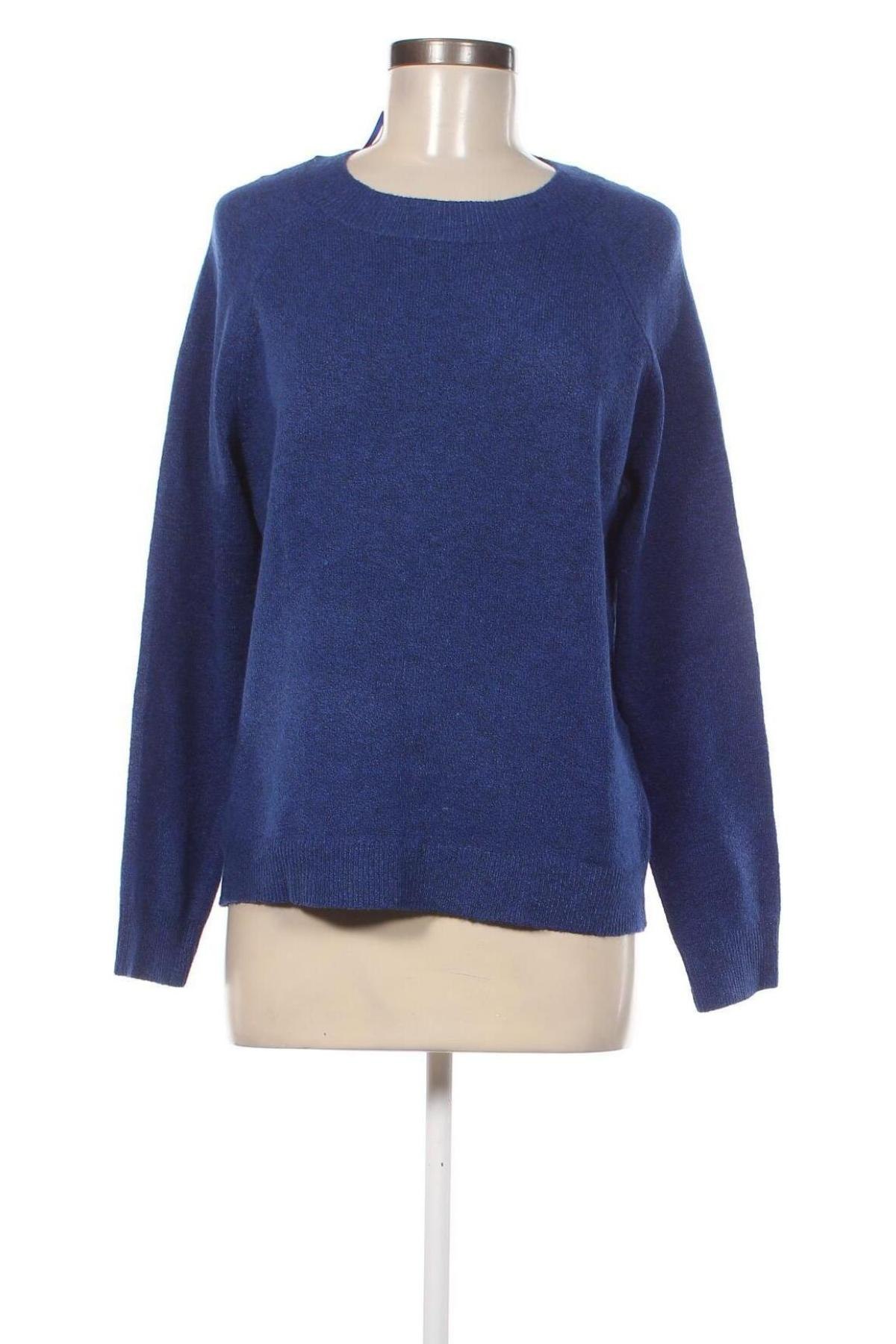 Дамски пуловер ONLY, Размер L, Цвят Син, Цена 37,20 лв.
