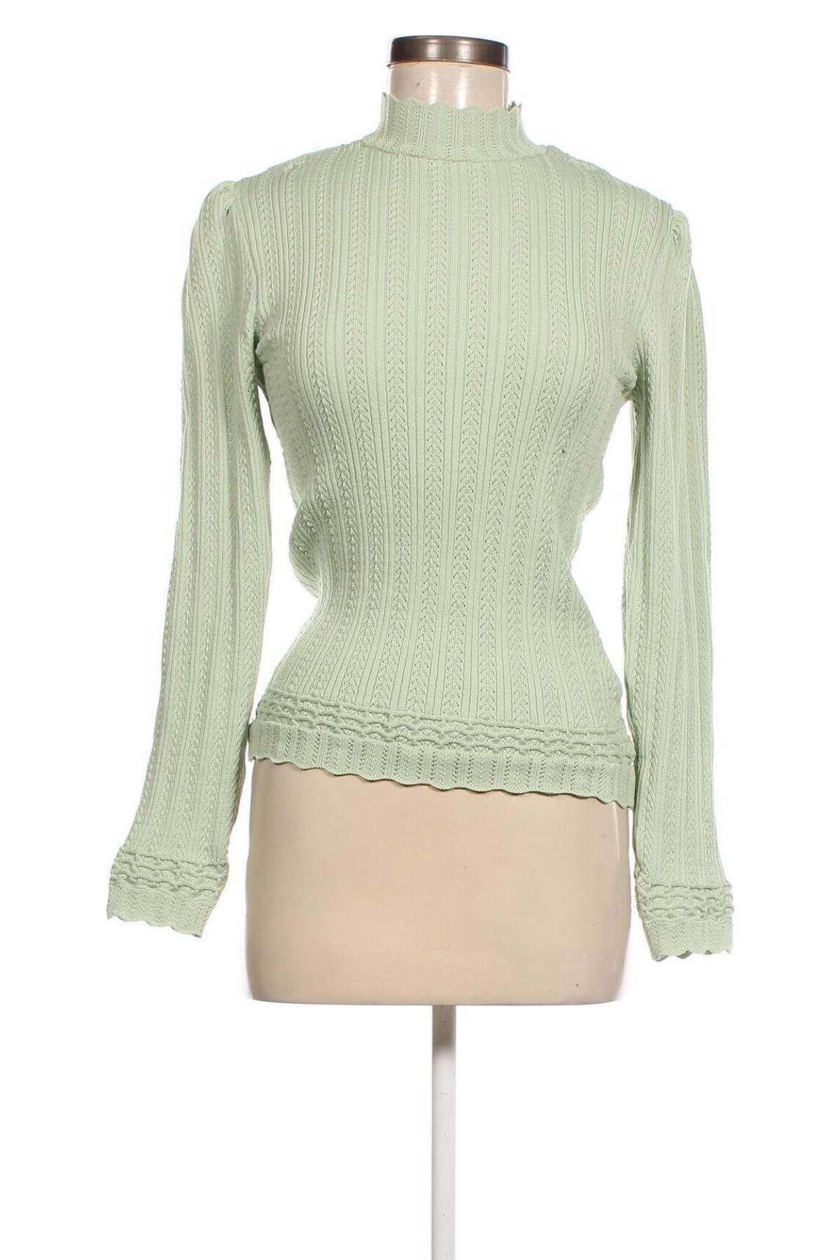 Дамски пуловер ONLY, Размер M, Цвят Зелен, Цена 62,00 лв.