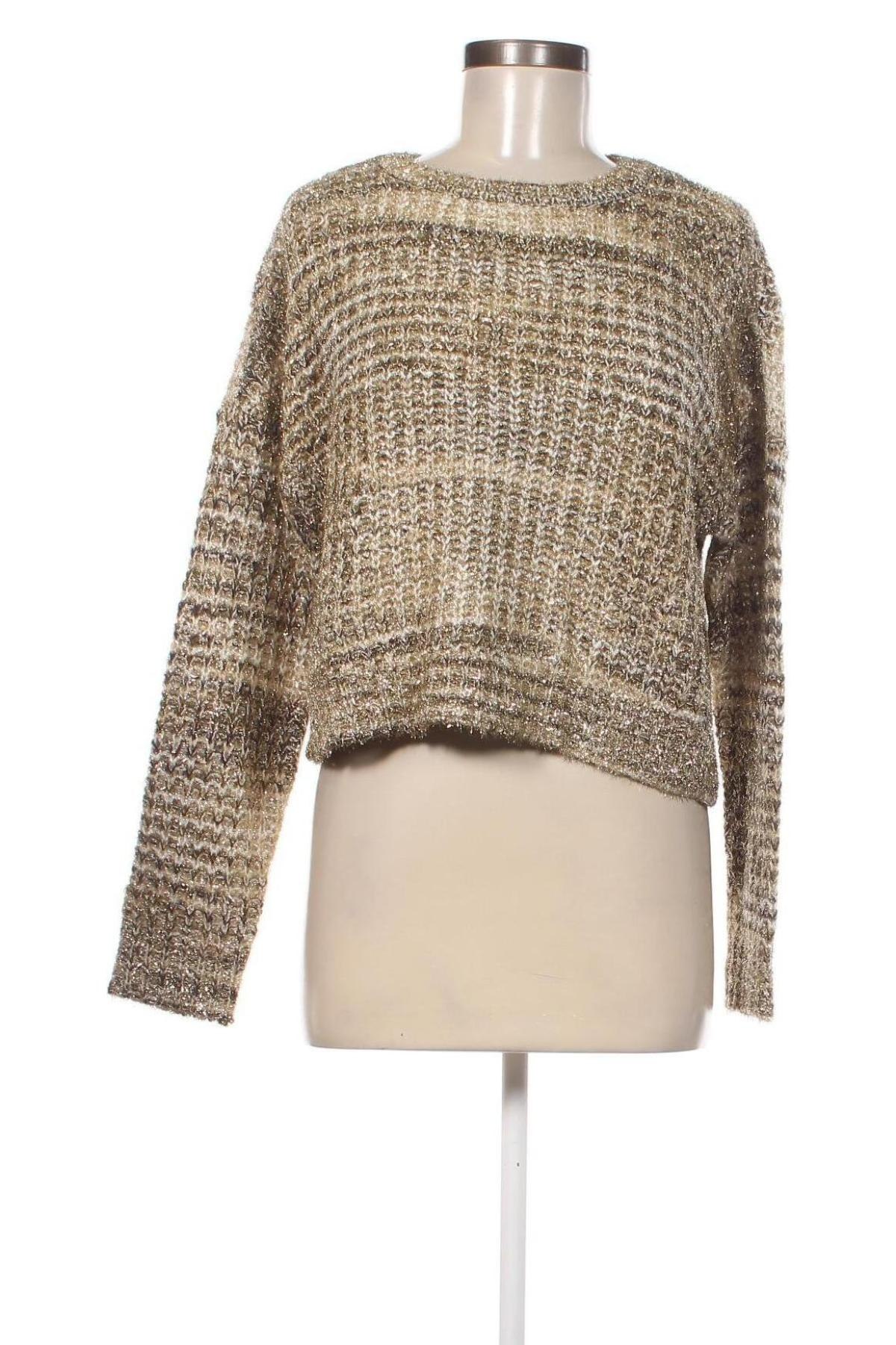 Γυναικείο πουλόβερ ONLY, Μέγεθος M, Χρώμα Χρυσαφί, Τιμή 9,19 €