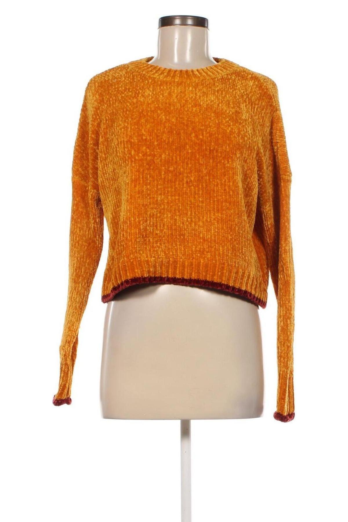 Дамски пуловер ONLY, Размер M, Цвят Жълт, Цена 14,04 лв.
