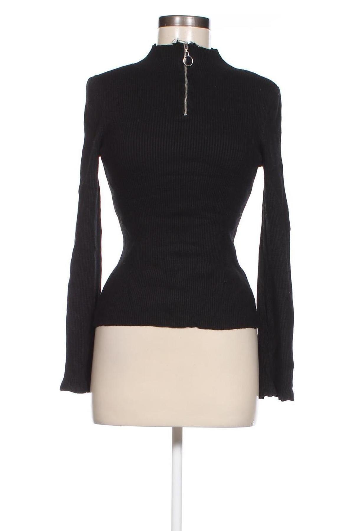 Γυναικείο πουλόβερ One More Story, Μέγεθος S, Χρώμα Μαύρο, Τιμή 13,19 €