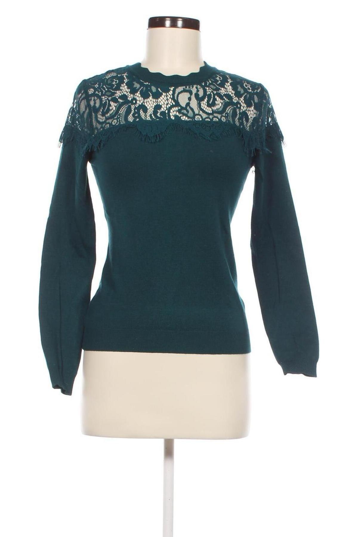 Γυναικείο πουλόβερ Orsay, Μέγεθος S, Χρώμα Πράσινο, Τιμή 8,45 €