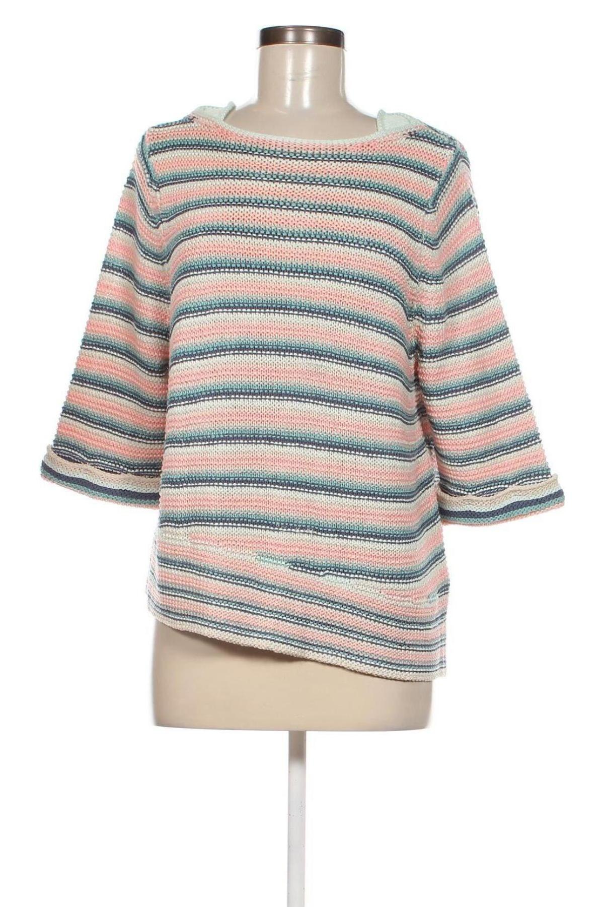 Γυναικείο πουλόβερ Oui, Μέγεθος M, Χρώμα Πολύχρωμο, Τιμή 23,78 €