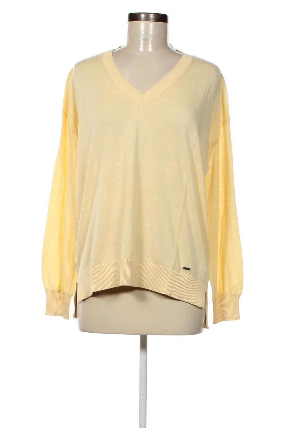 Γυναικείο πουλόβερ Pepe Jeans, Μέγεθος M, Χρώμα Κίτρινο, Τιμή 50,51 €