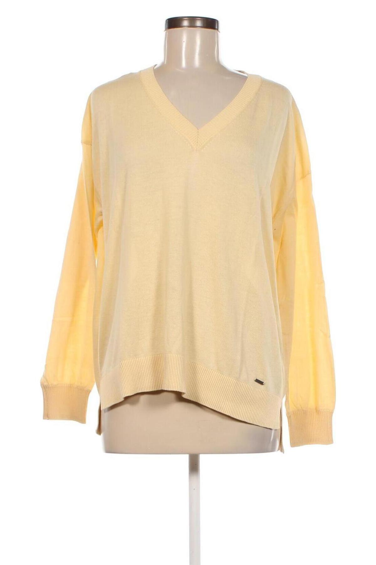 Γυναικείο πουλόβερ Pepe Jeans, Μέγεθος M, Χρώμα Κίτρινο, Τιμή 46,90 €