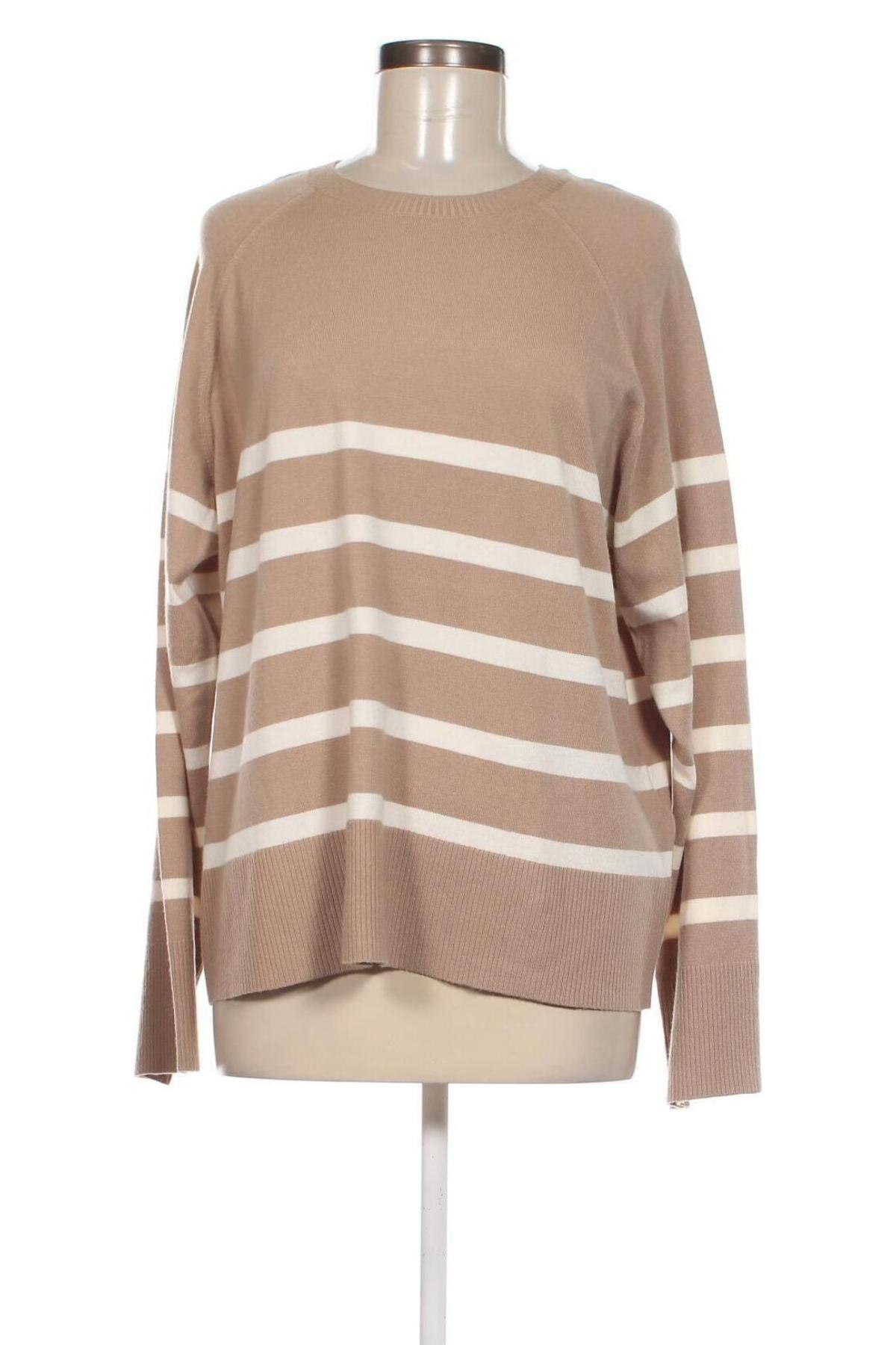 Damenpullover Pieces, Größe L, Farbe Beige, Preis € 31,96