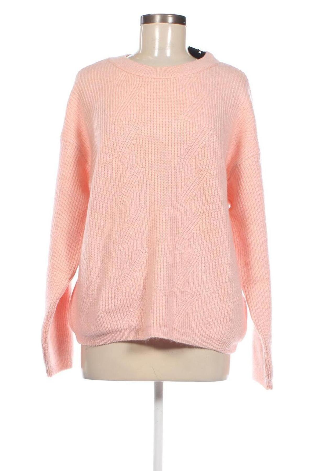 Γυναικείο πουλόβερ Pieces, Μέγεθος XL, Χρώμα Ρόζ , Τιμή 19,18 €