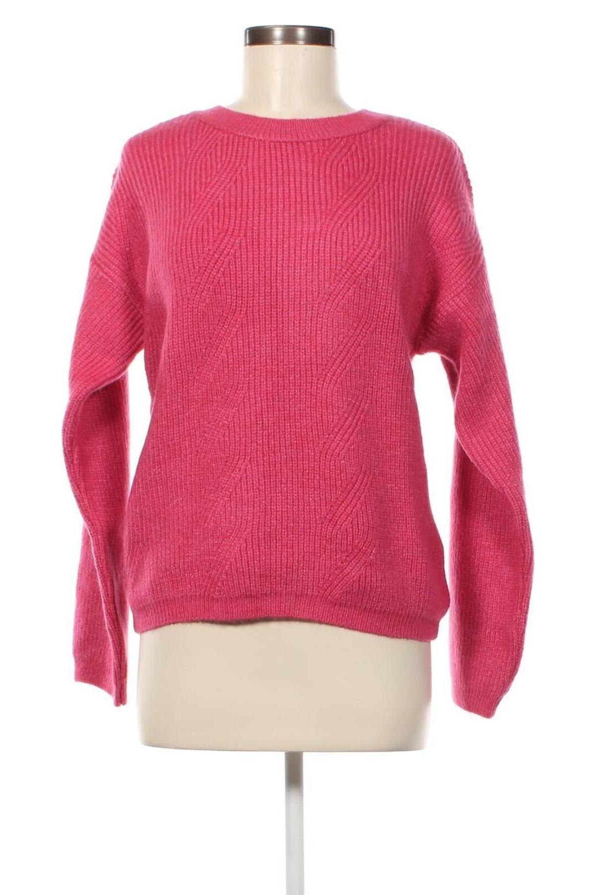 Дамски пуловер Pieces, Размер XS, Цвят Розов, Цена 34,10 лв.