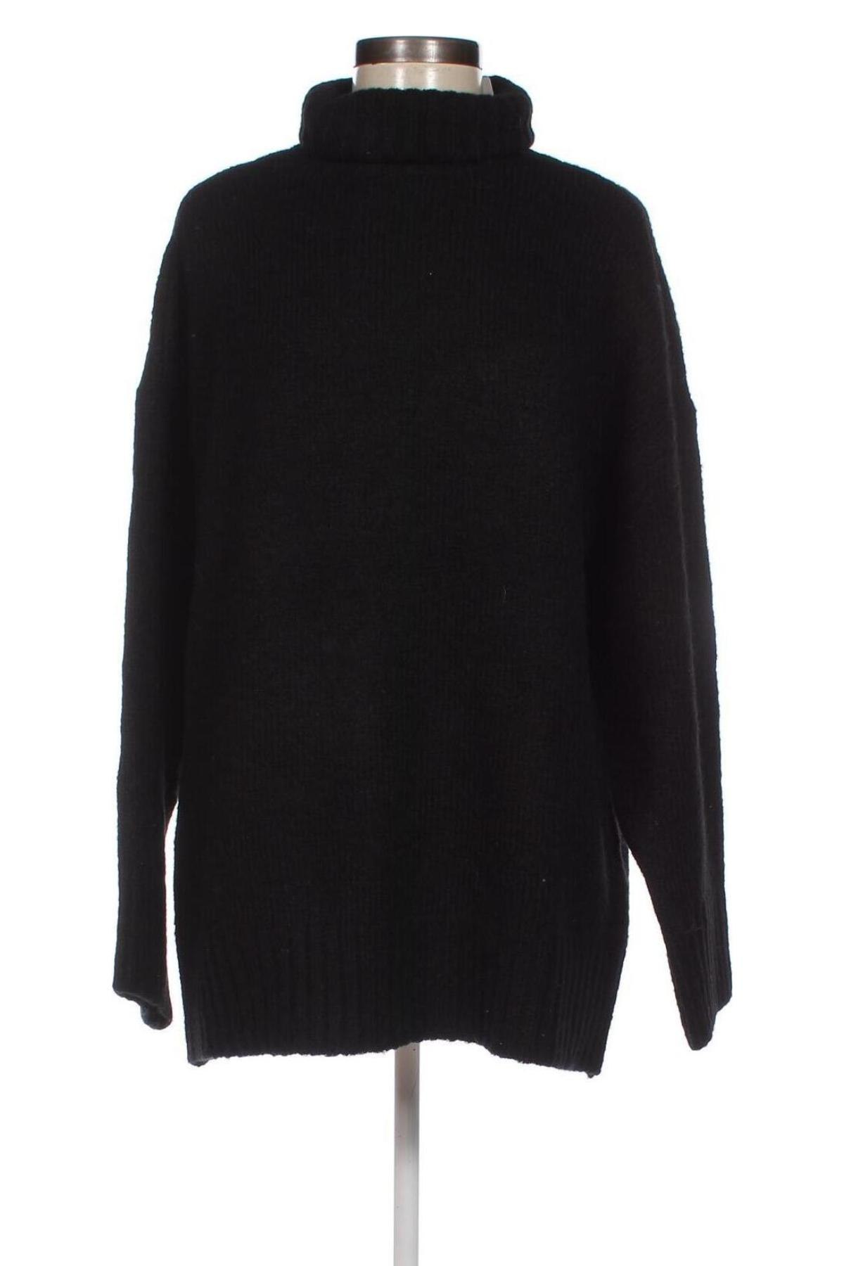 Γυναικείο πουλόβερ Pieces, Μέγεθος M, Χρώμα Μαύρο, Τιμή 18,22 €