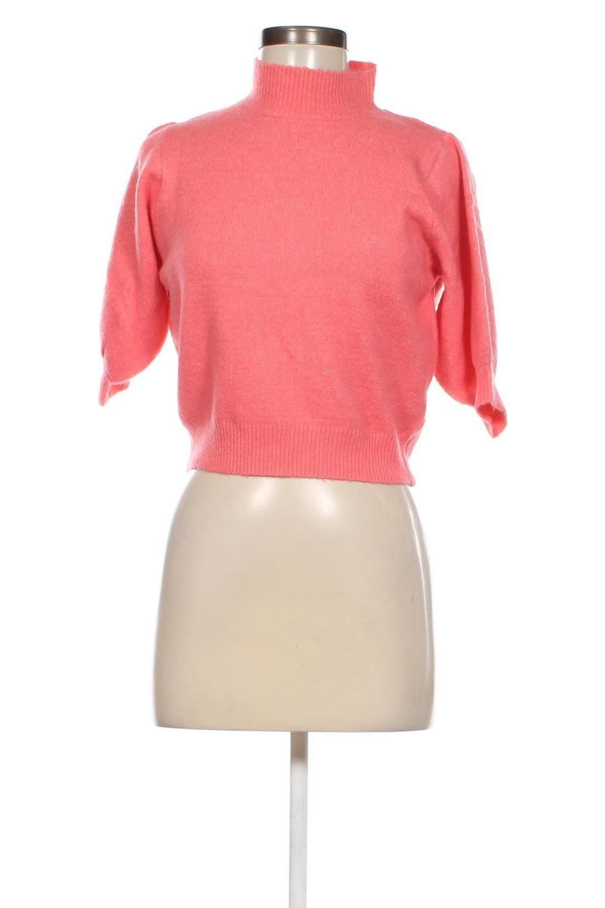 Дамски пуловер Pieces, Размер XS, Цвят Розов, Цена 27,90 лв.