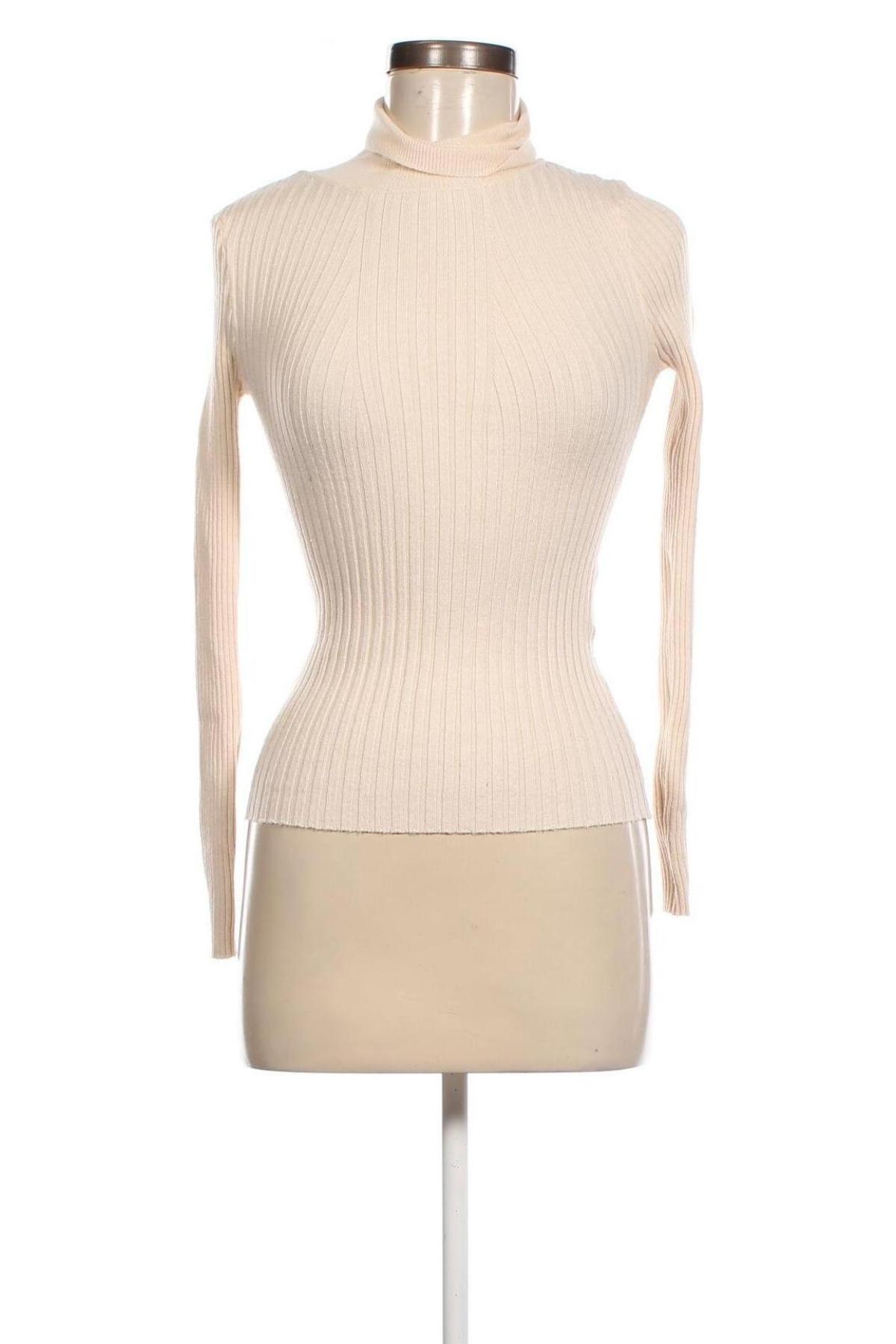Γυναικείο πουλόβερ Pieces, Μέγεθος S, Χρώμα  Μπέζ, Τιμή 19,18 €