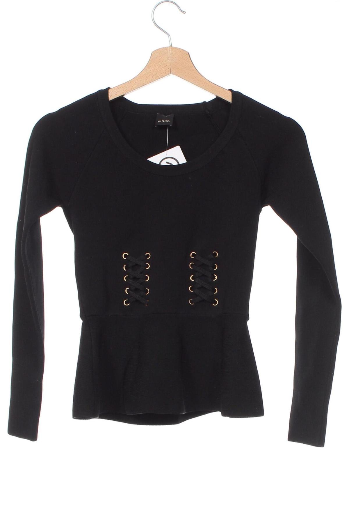 Γυναικείο πουλόβερ Pinko, Μέγεθος XS, Χρώμα Μαύρο, Τιμή 65,37 €