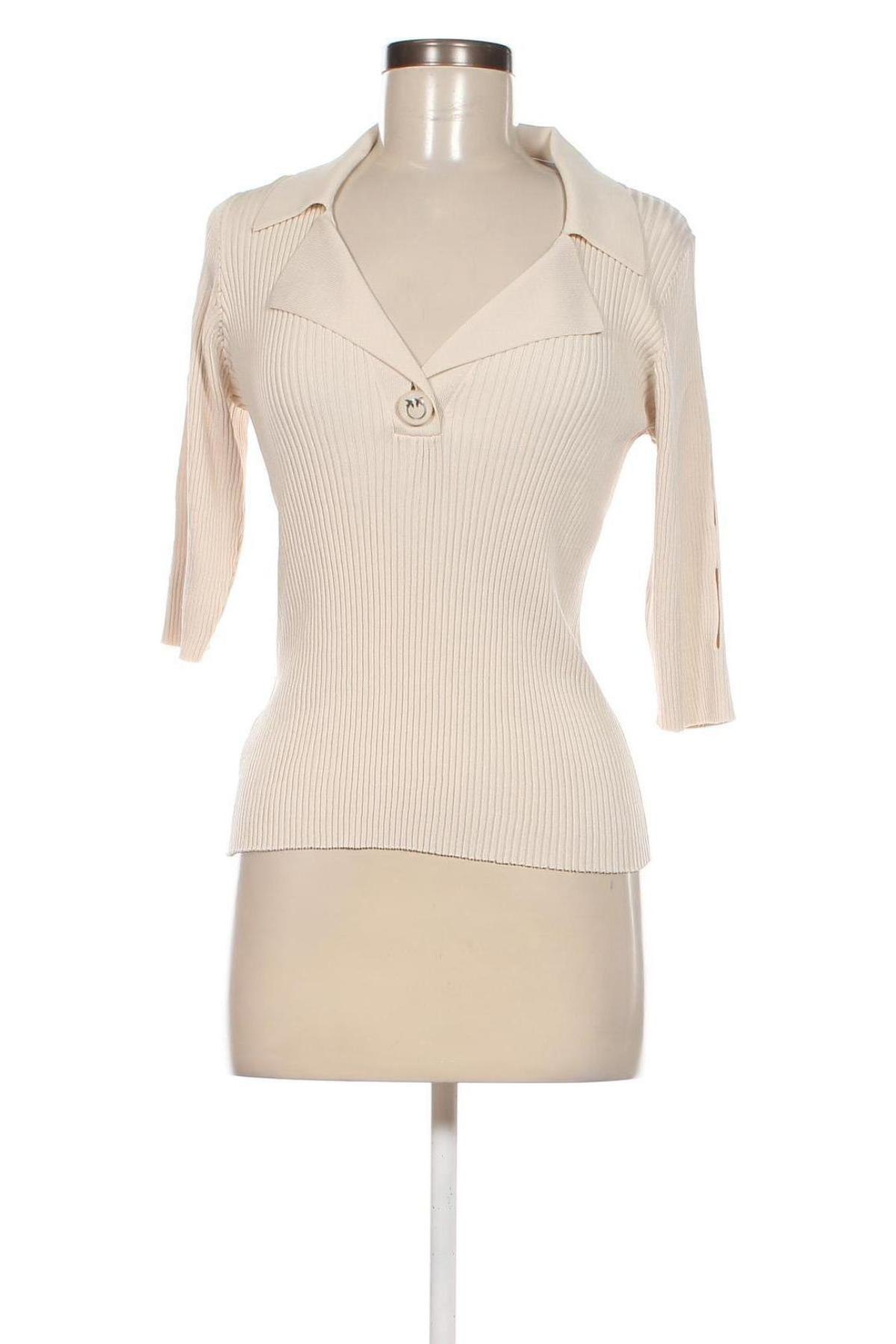 Pulover de femei Pinko, Mărime XL, Culoare Bej, Preț 551,81 Lei