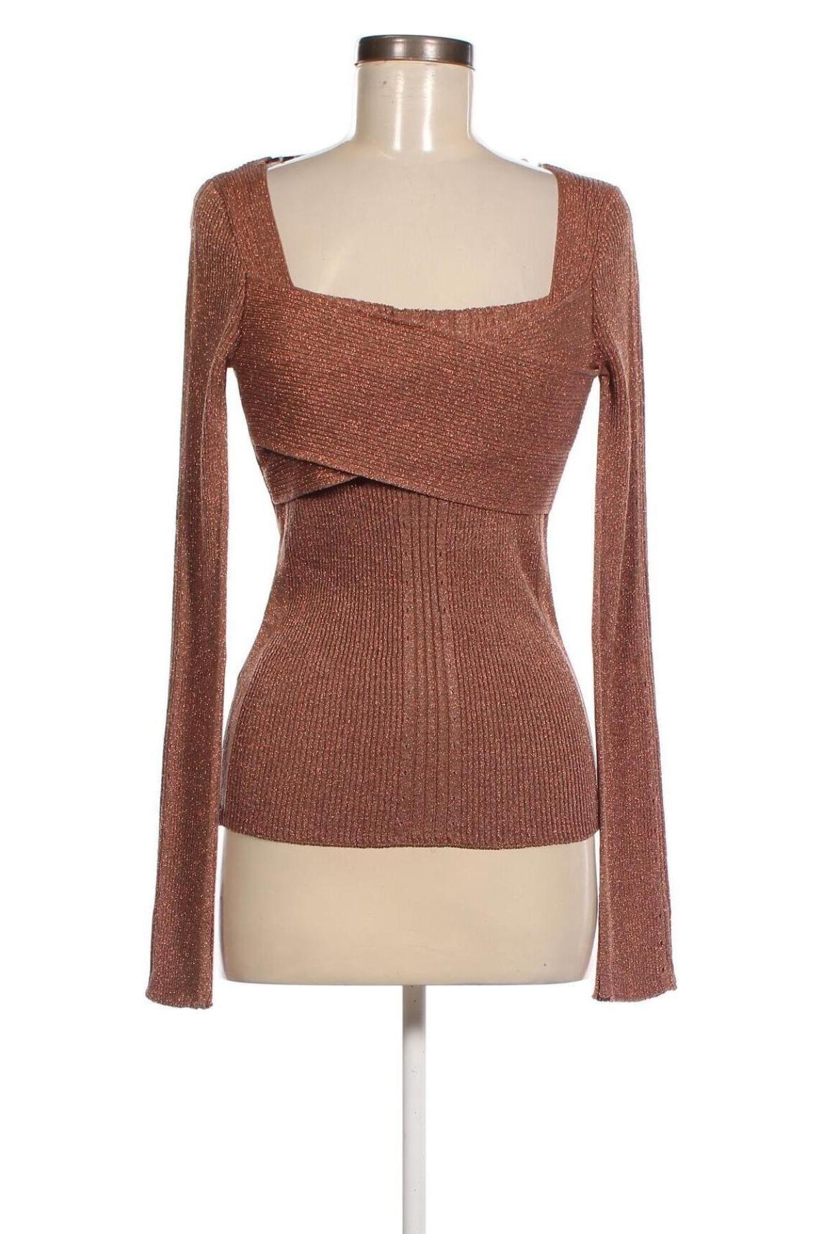 Дамски пуловер Pinko, Размер M, Цвят Кафяв, Цена 228,75 лв.